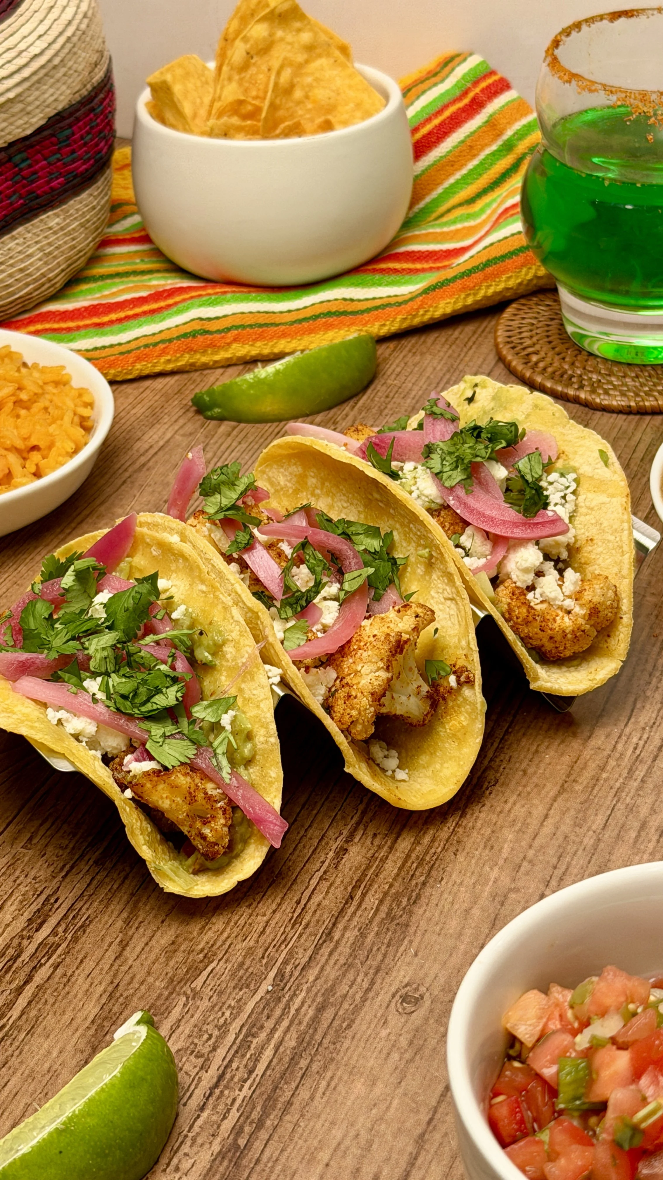 Vegetarian Cauliflower Tacos