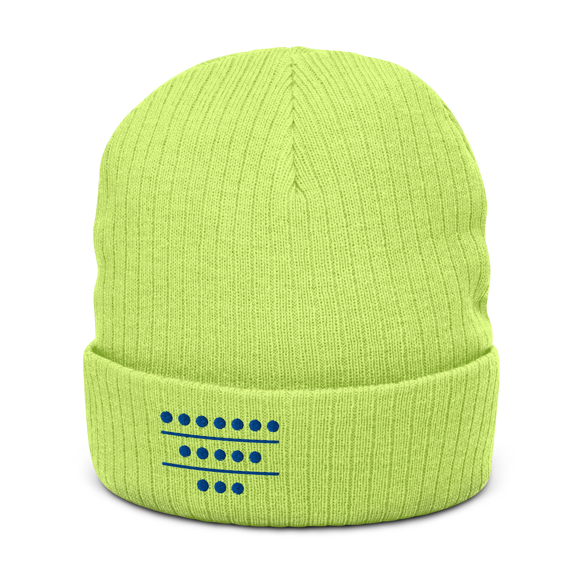 ribbed-knit-beanie-acid-green-front-6834b0374d2dd.png