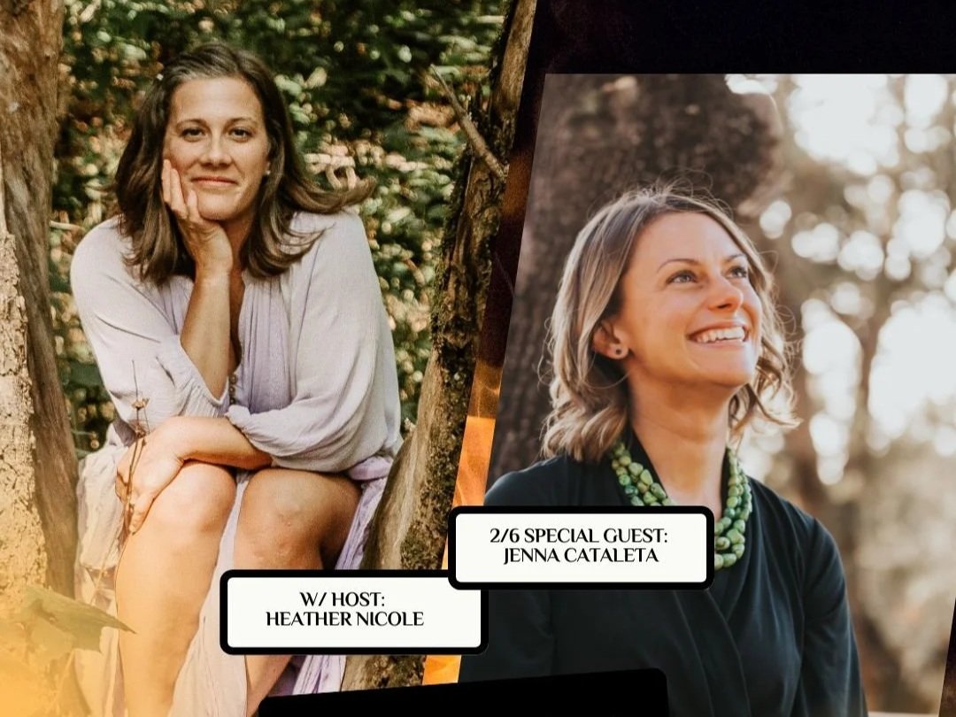 Summary

In this enlightening conversation, Heather and Jenna explore the transformative power of feminine spirituality, the importance of sisterhood, and the journey of self-discovery. They delve into the connection between the womb and throat, the 