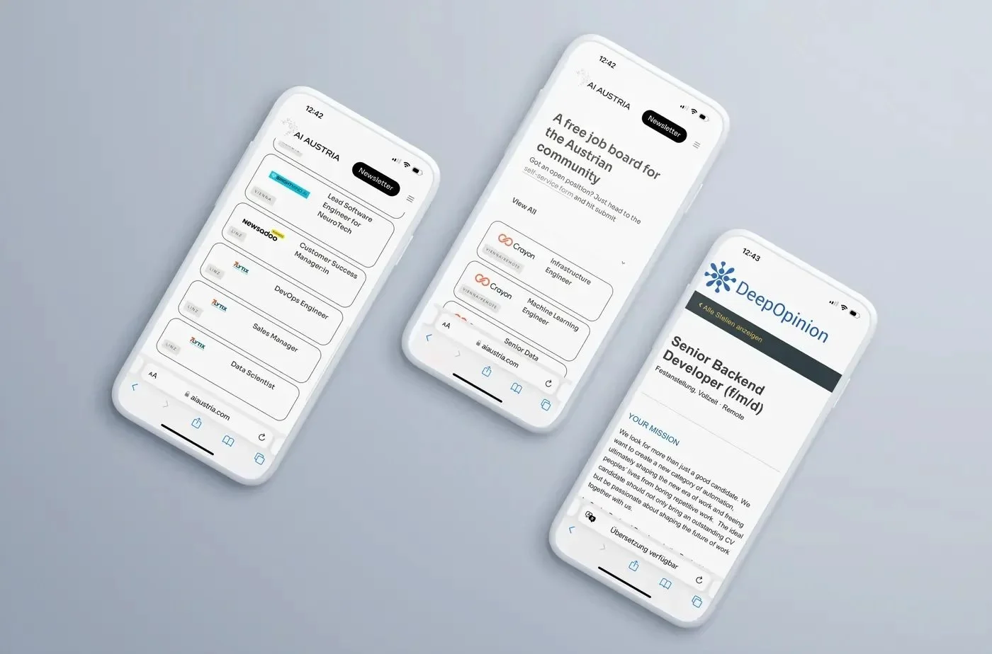 Launching a community job board