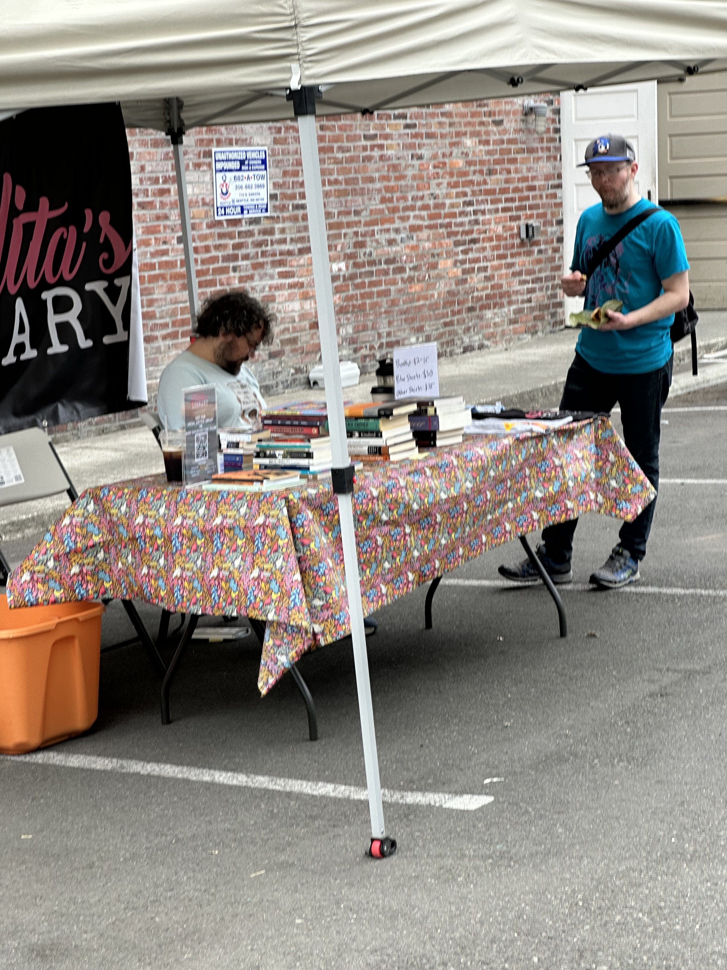 Community rummage sale sponsored by Voices Rising Seattle