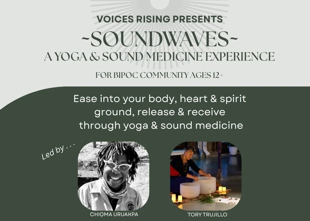 Sound Waves~ A Yoga &amp; Sound Medicine Experience for Bipoc Community