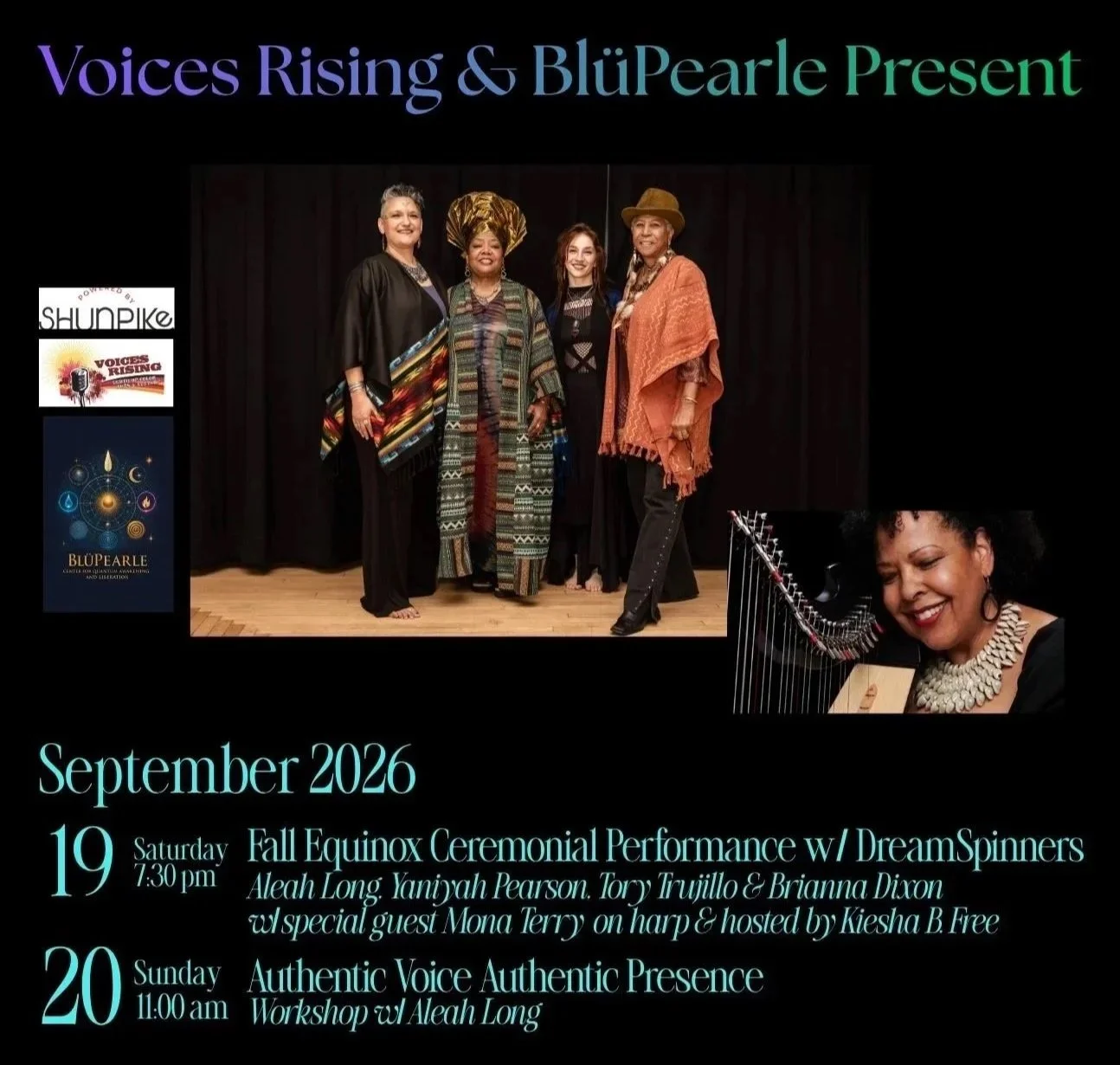 Part 1 - A Fall Equinox Weekend with DreamSpinners &amp; BlüPearle A 2-Part event
