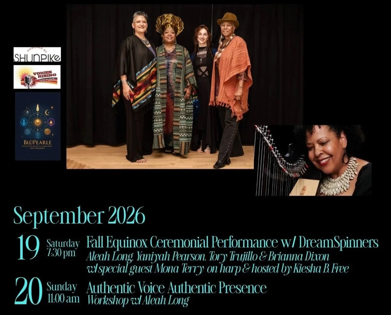 Part 2 - A Fall Equinox Weekend with DreamSpinners &amp; BlüPearle A 2-Part Event