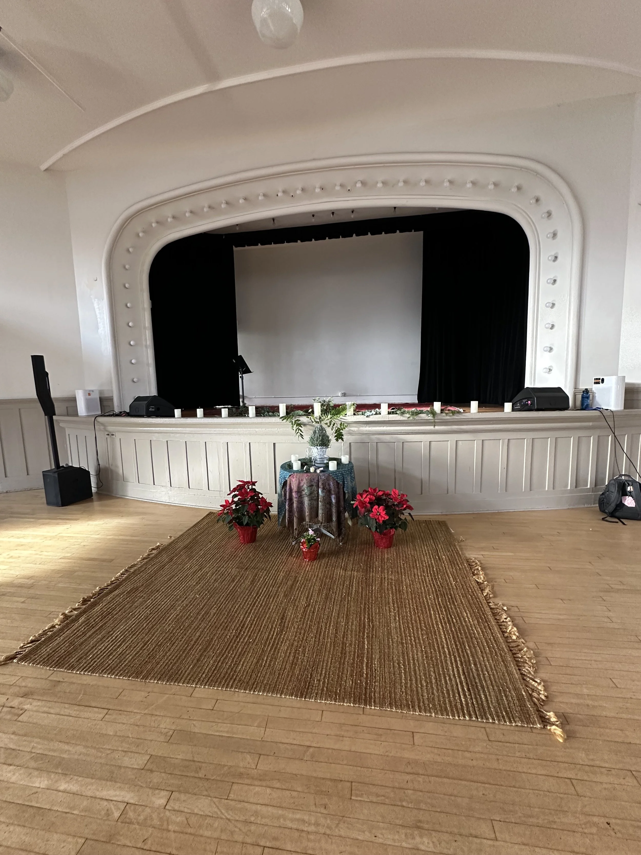 Stage at Voices Rising Seattle Event