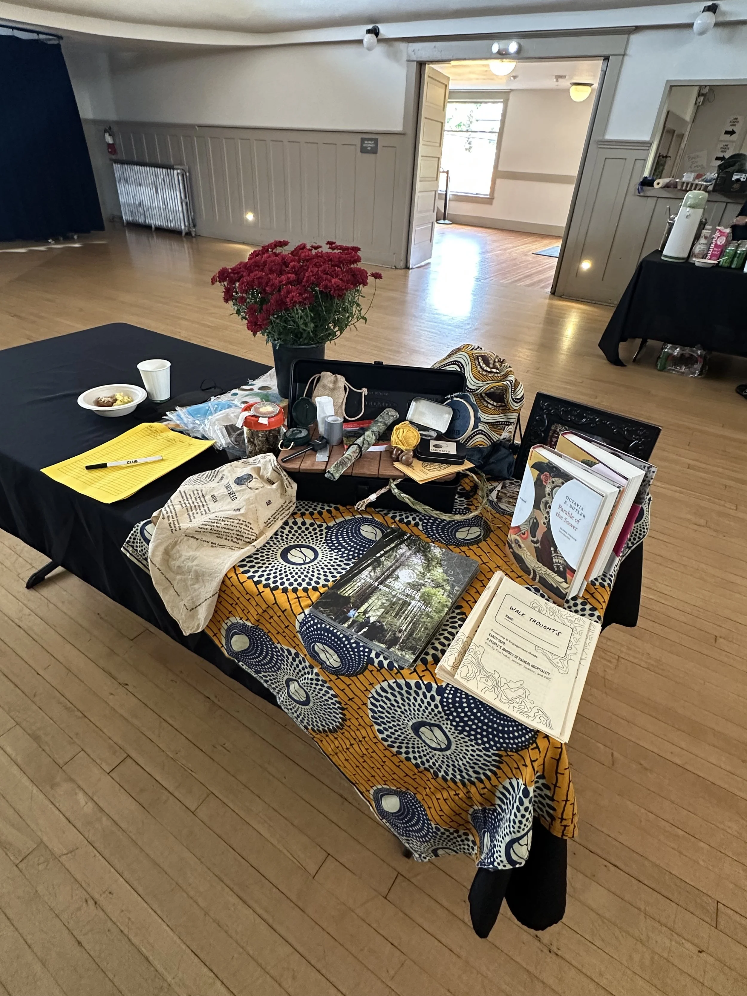 Materials at a Voices Rising Seattle workshop