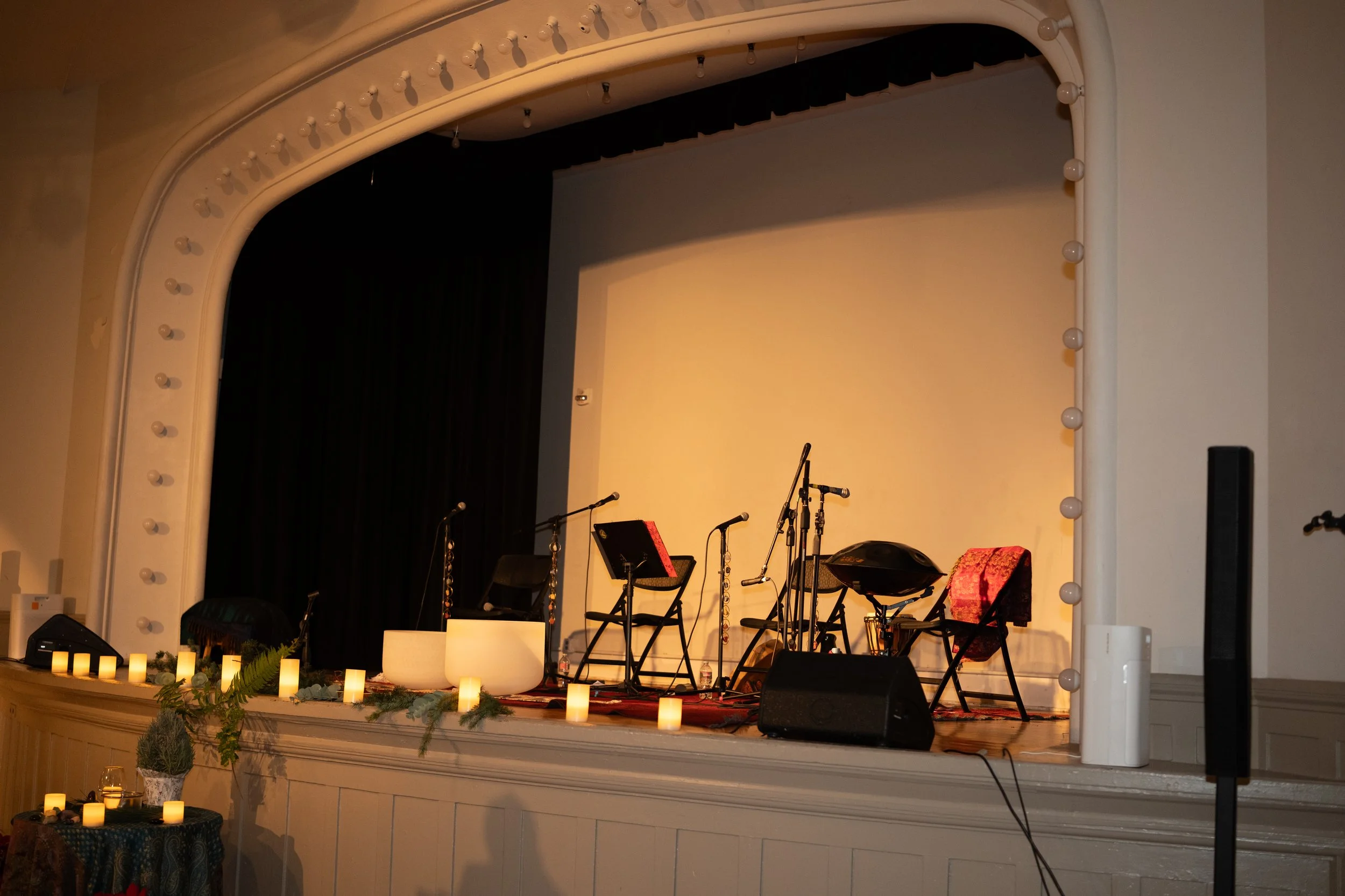 Stage at a Voices Rising Seattle Event