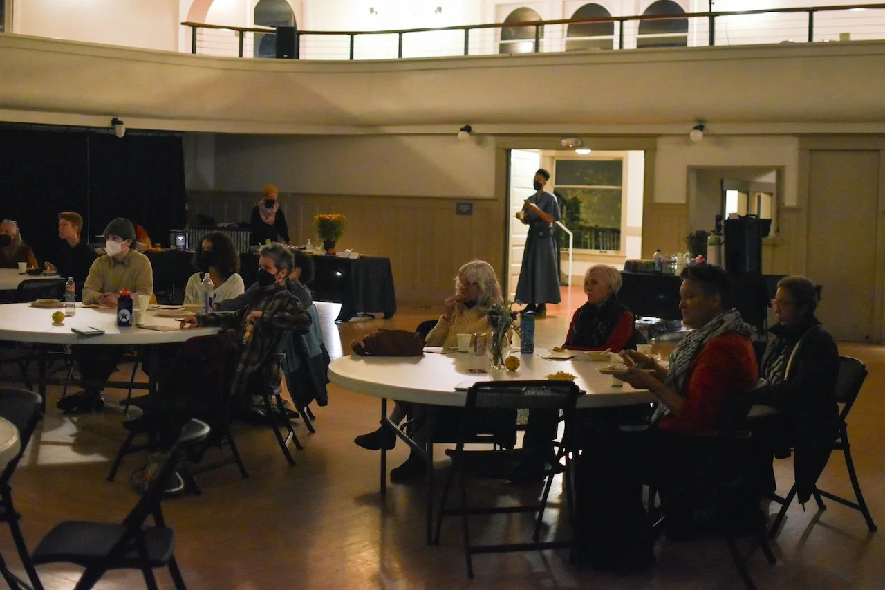 Collaborators at Voices Rising Workshop