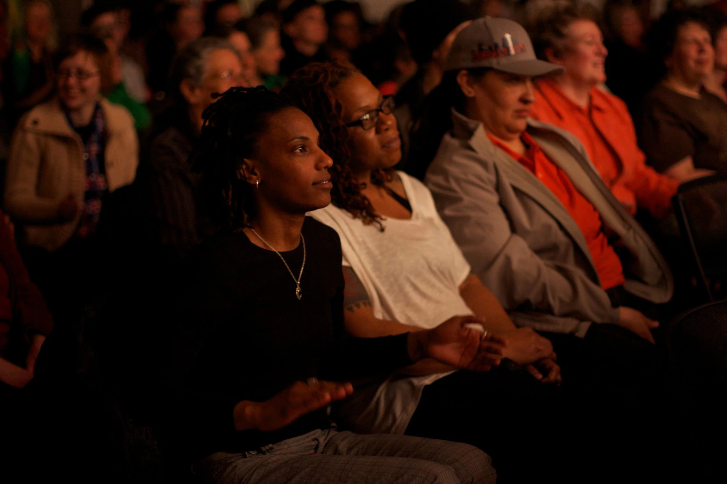 Audience at Voices Rising Event