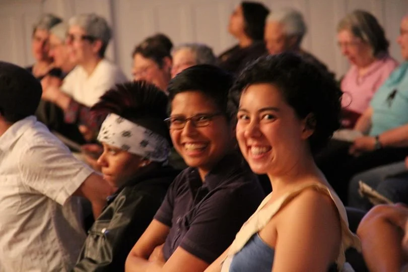 Audience at Voices Rising Event