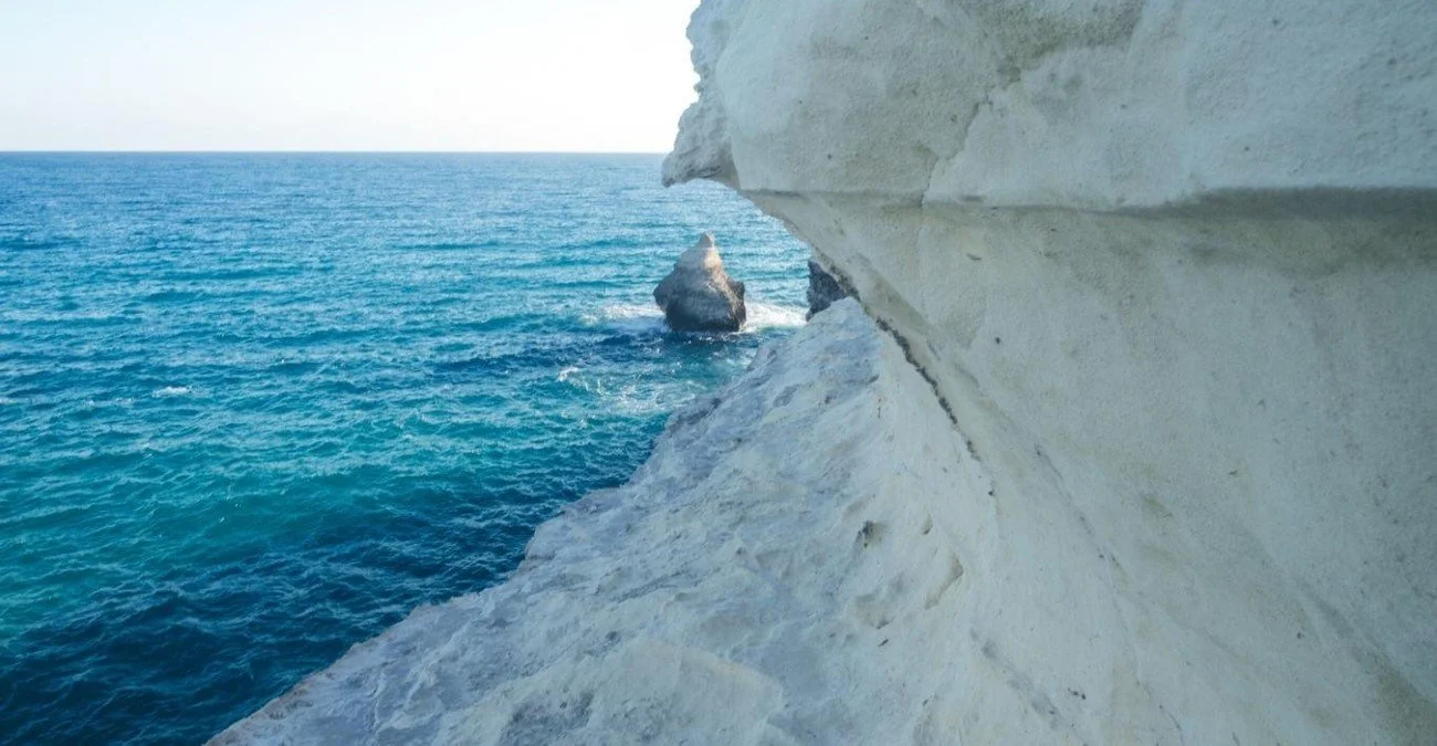 Mediteranean limestone cliffs
