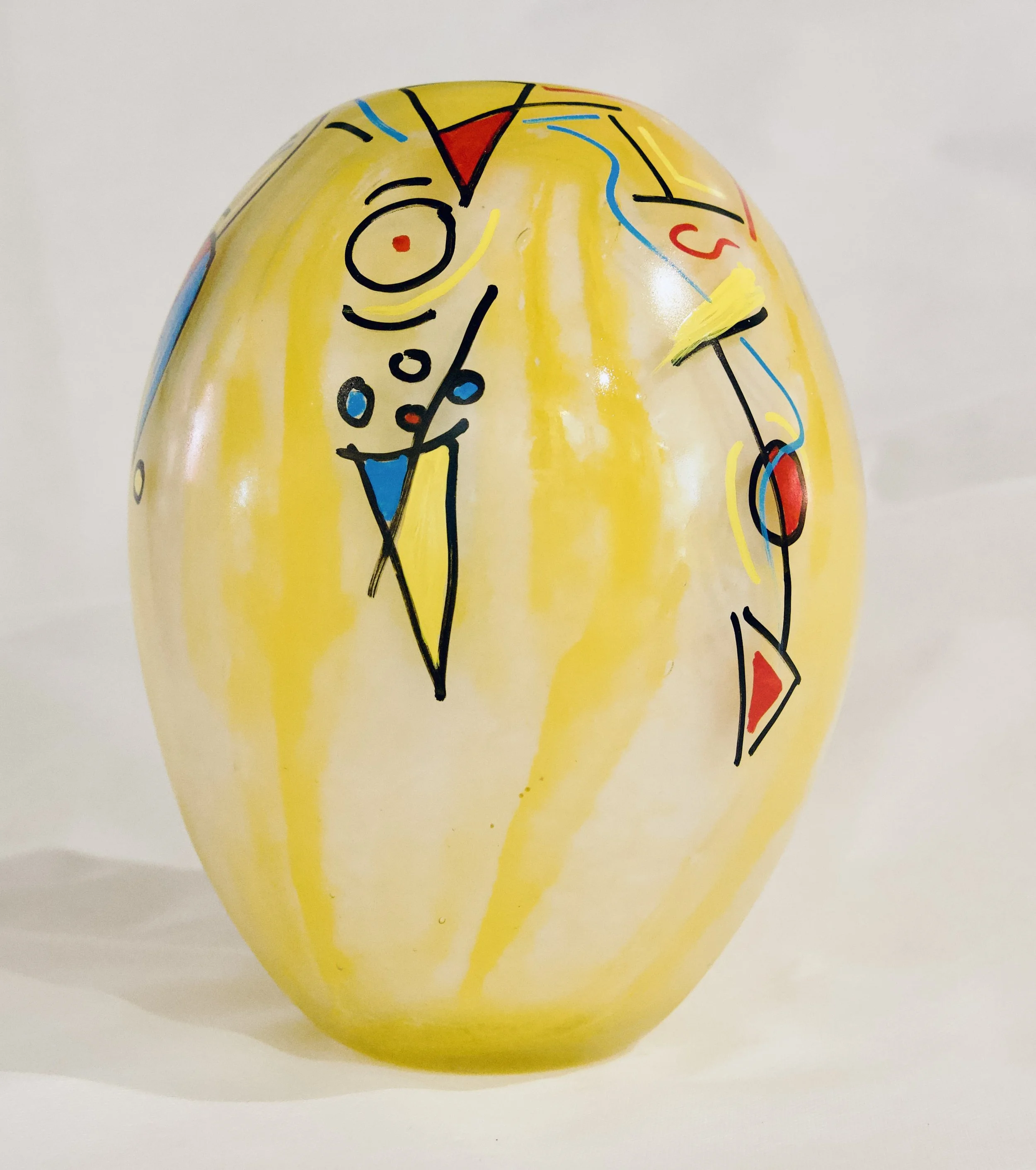 MNA12 - Vase Kandinmiro jaune