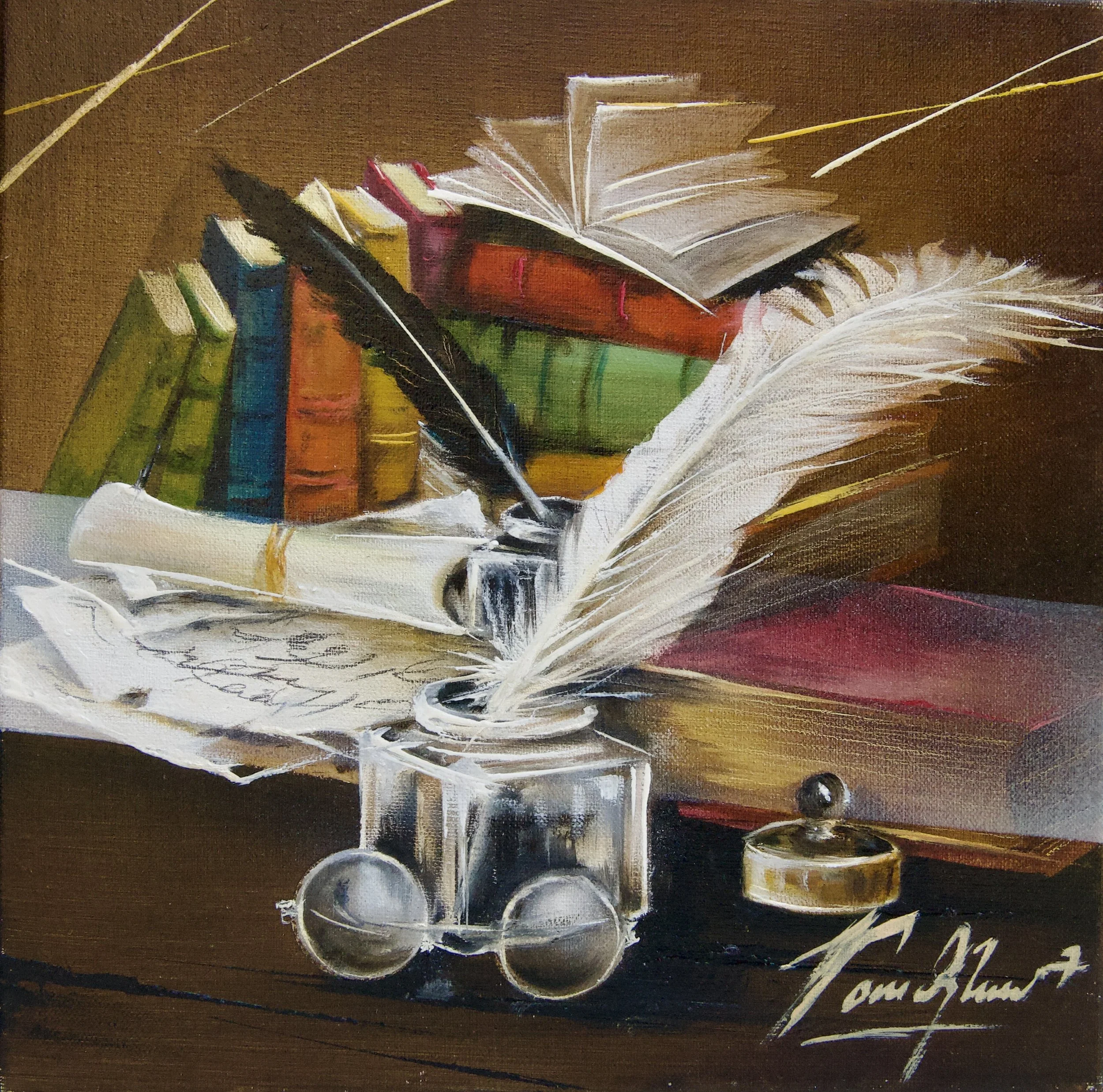 Vivre avec l'écriture - 30x30