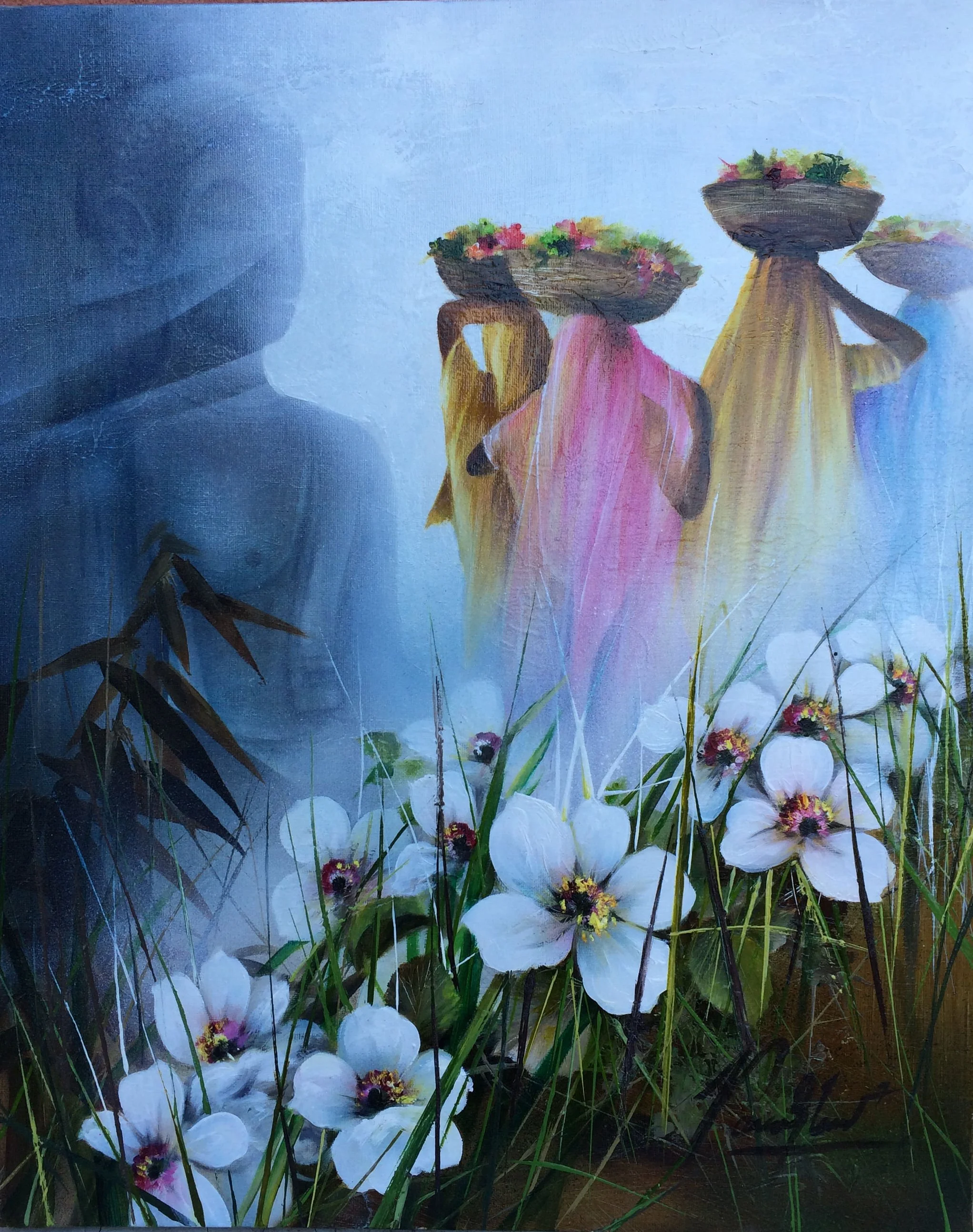 Fleurs de l'Inde - 12F - 2021