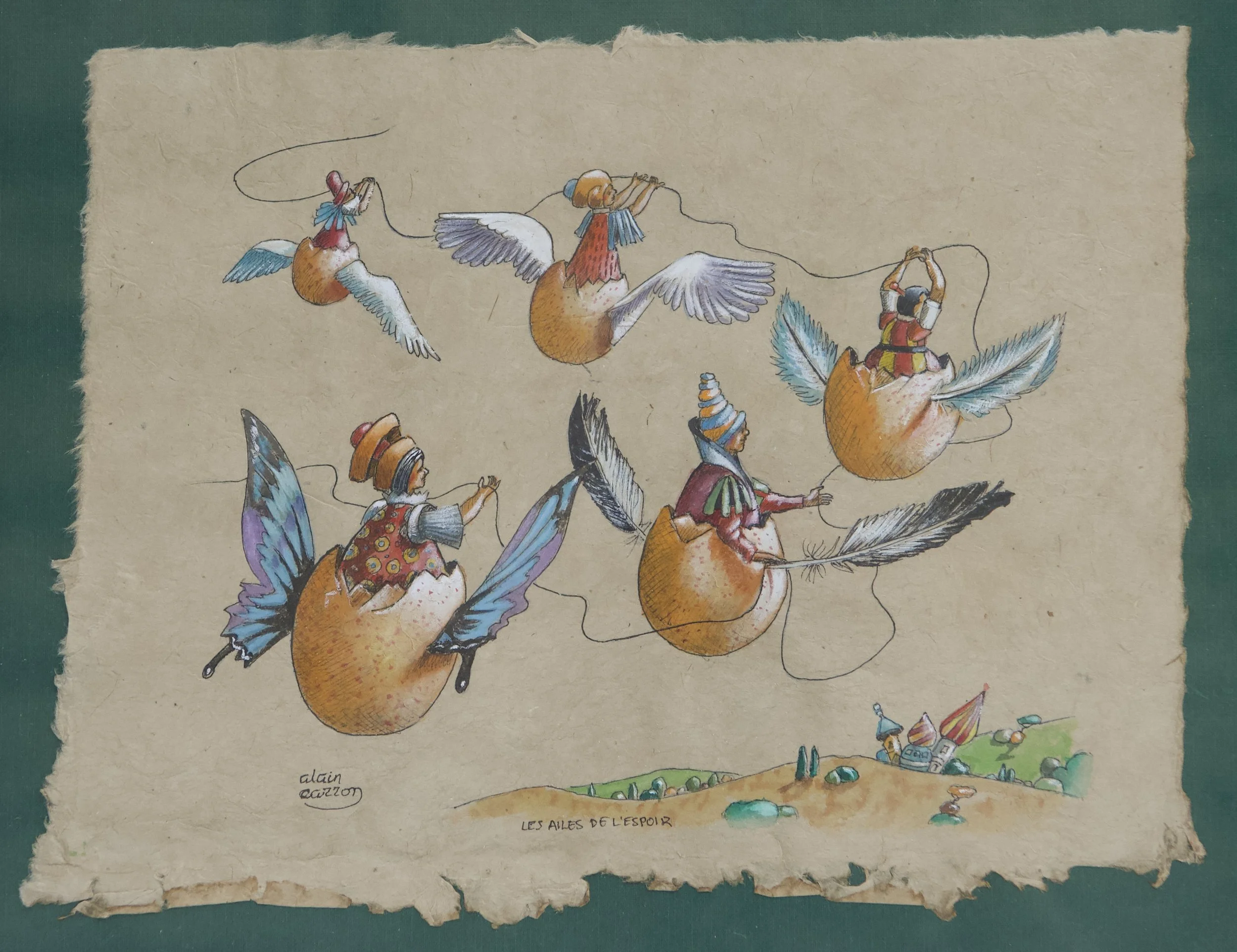 Les ailes de l’espoir - Petit Dessin