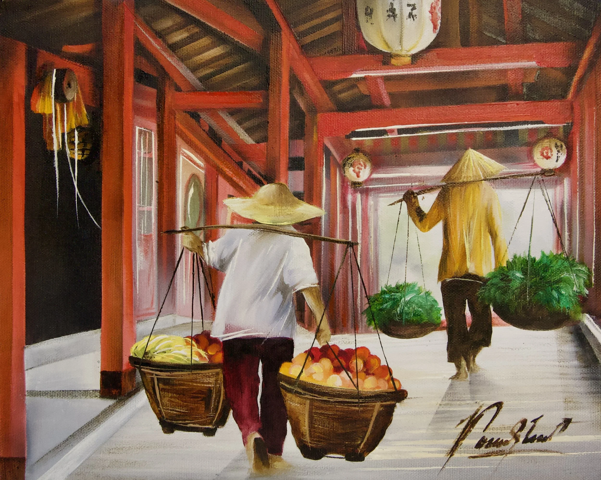 Le pont de Hoi An Vietnam - 6F