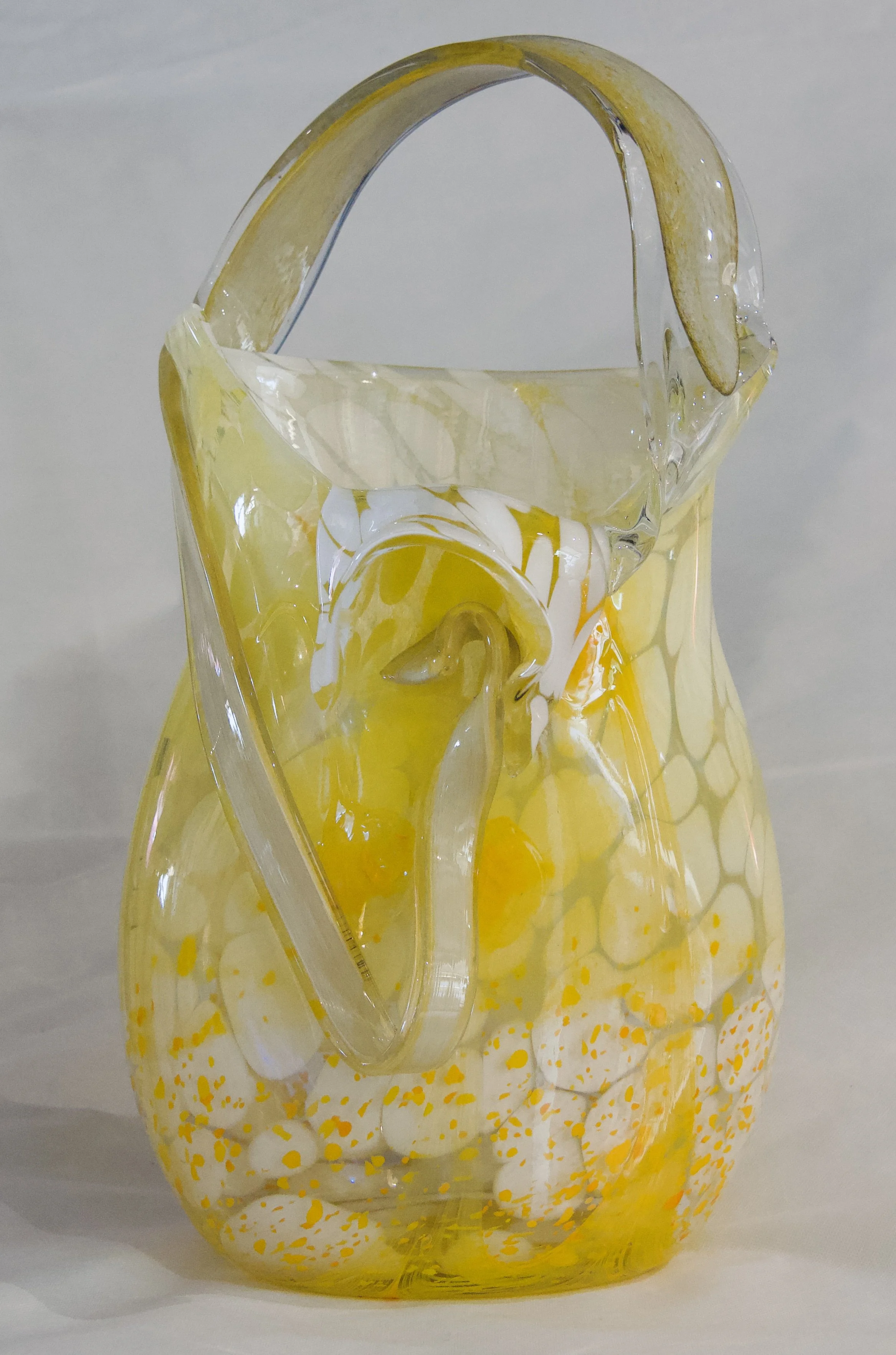 MNA35 - Vase éclaté jaune