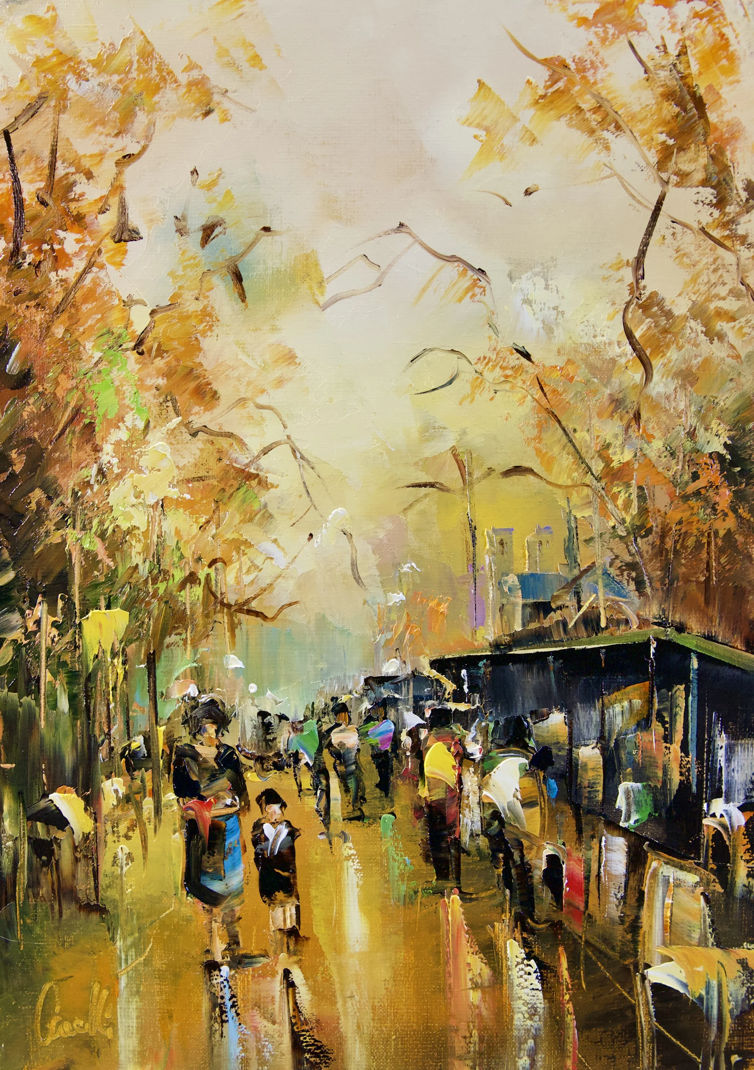 Sur les quais ou les bouquinistes - 8P