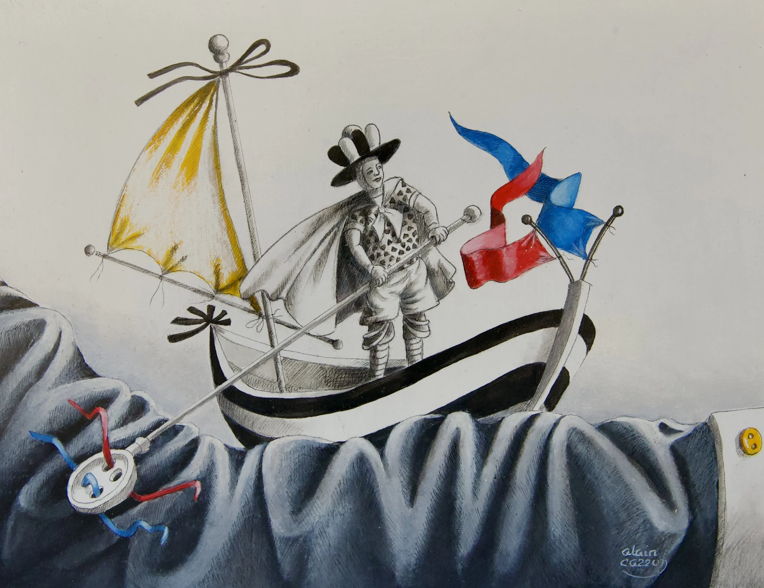 La traversée de la manche - 5F