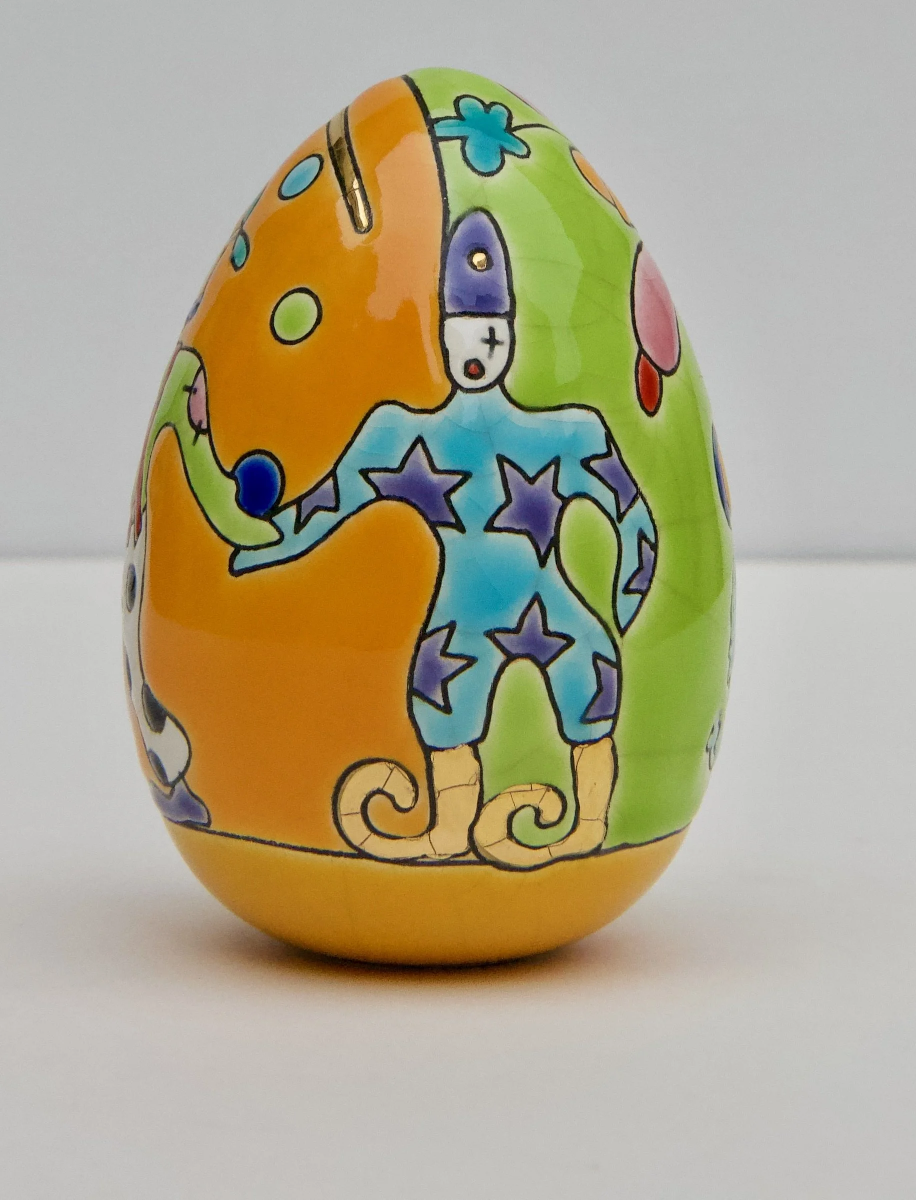 Oeuf "Cirque" - Taille 1 - 1/2