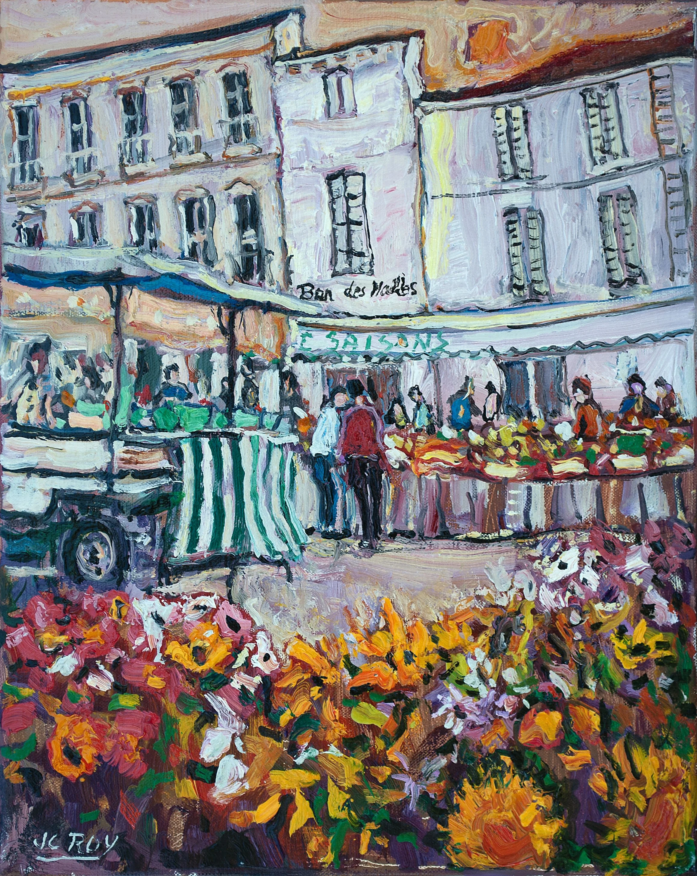 Fleurs du Marché, Saintes 6F copy