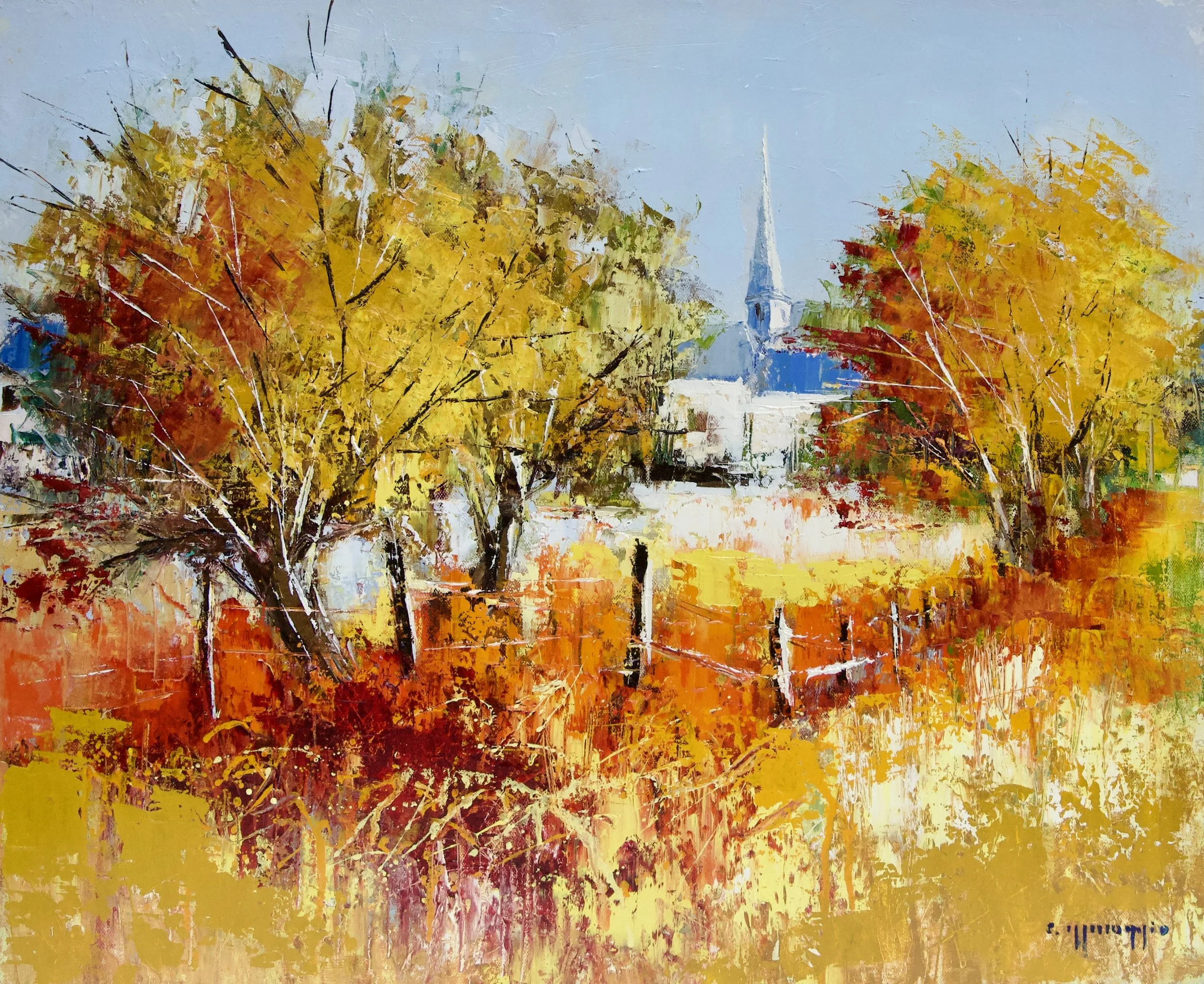 Paysage normand - 15F