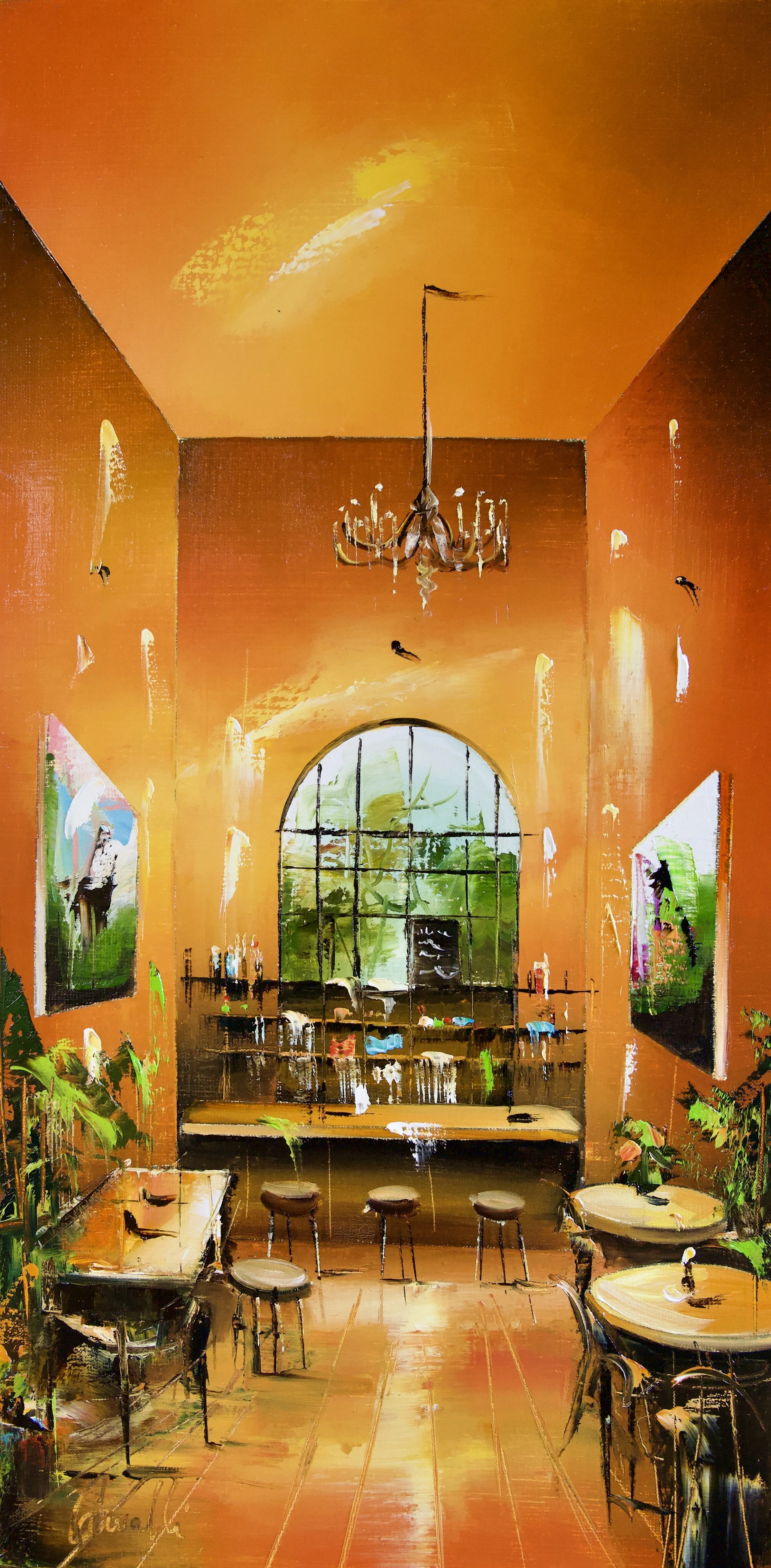 Café des arts - 40x80