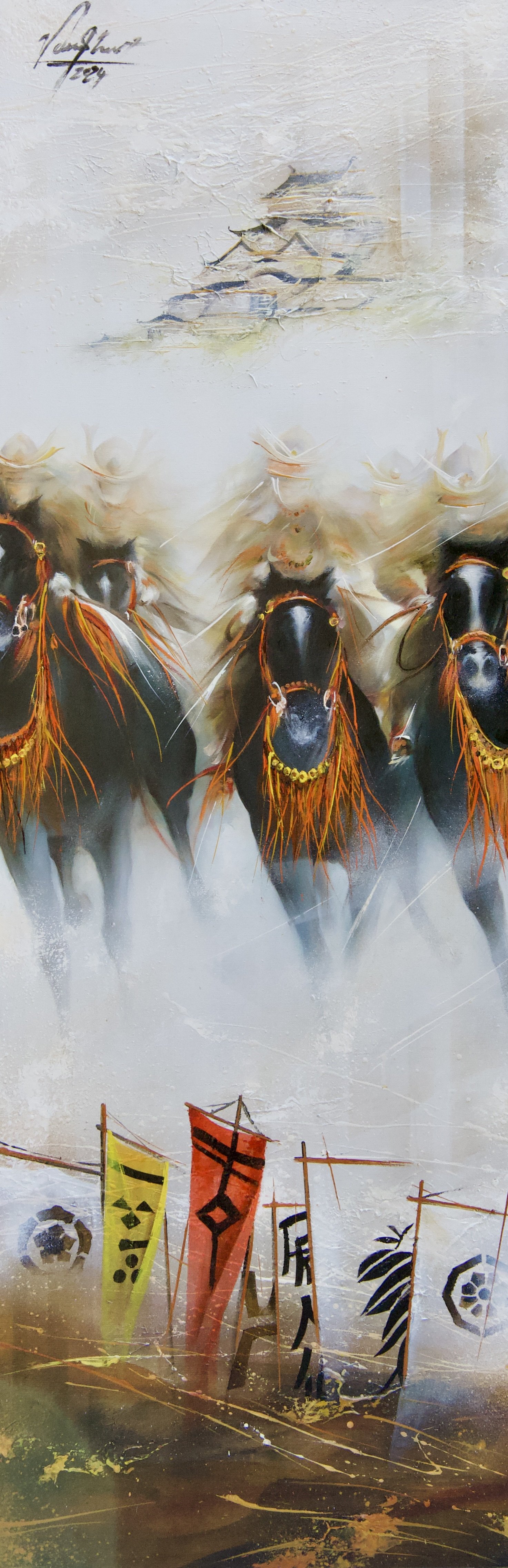La dernière charge - 50x150