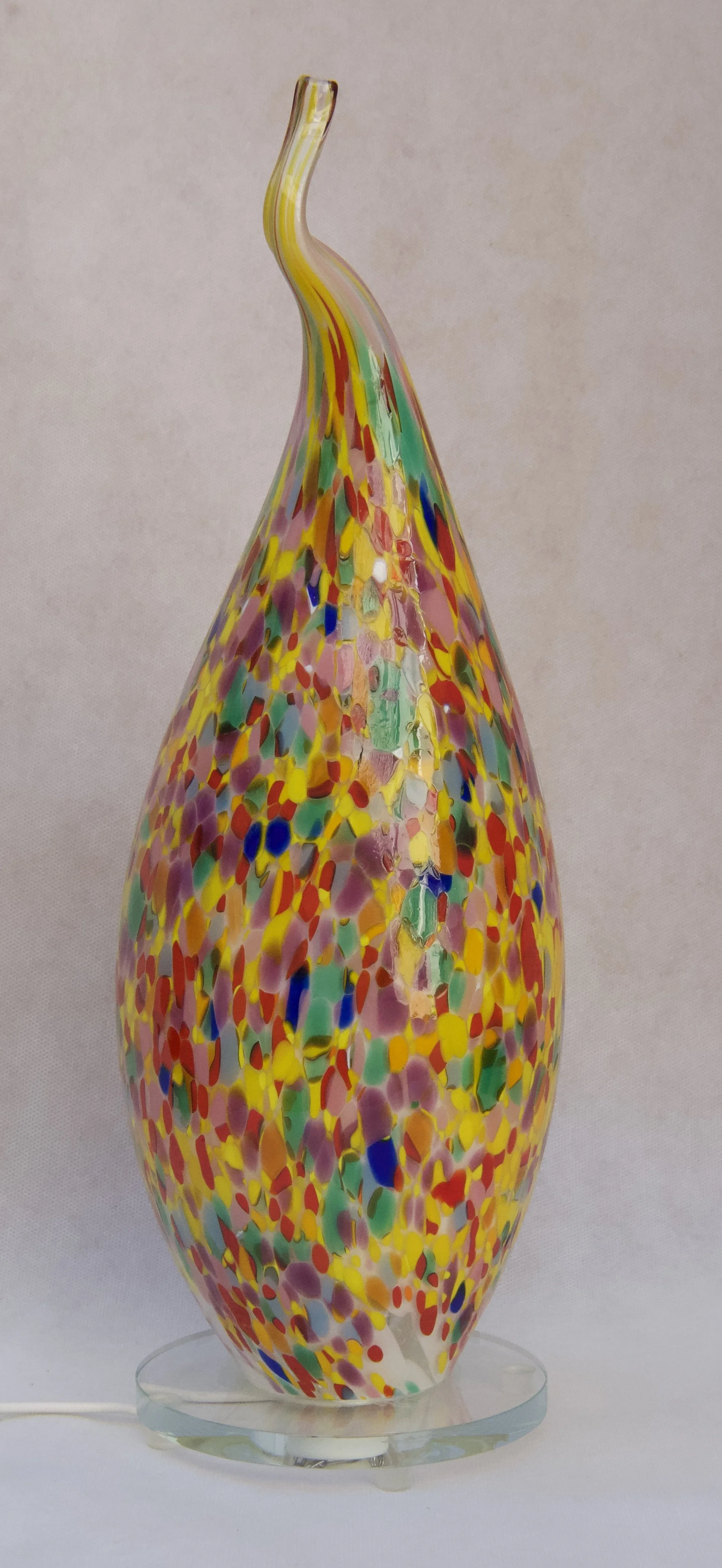 MNA77 - Lampe flamme graffiti