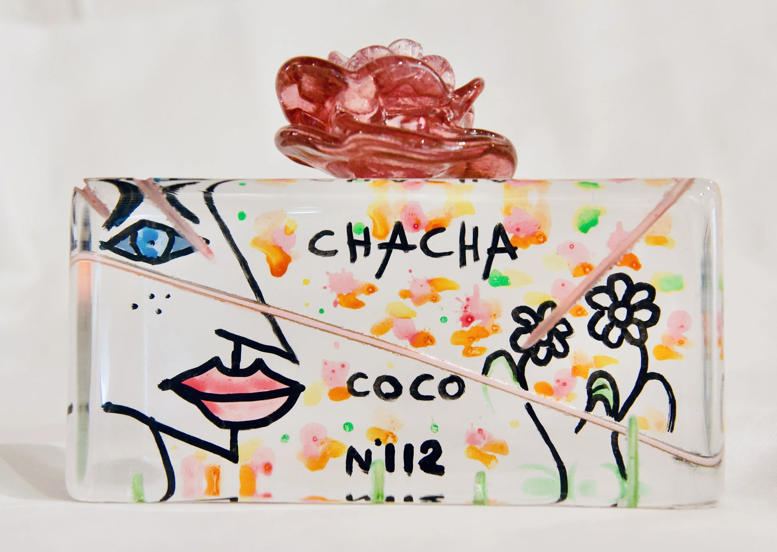 MNA39 - Faux flacon rectangle