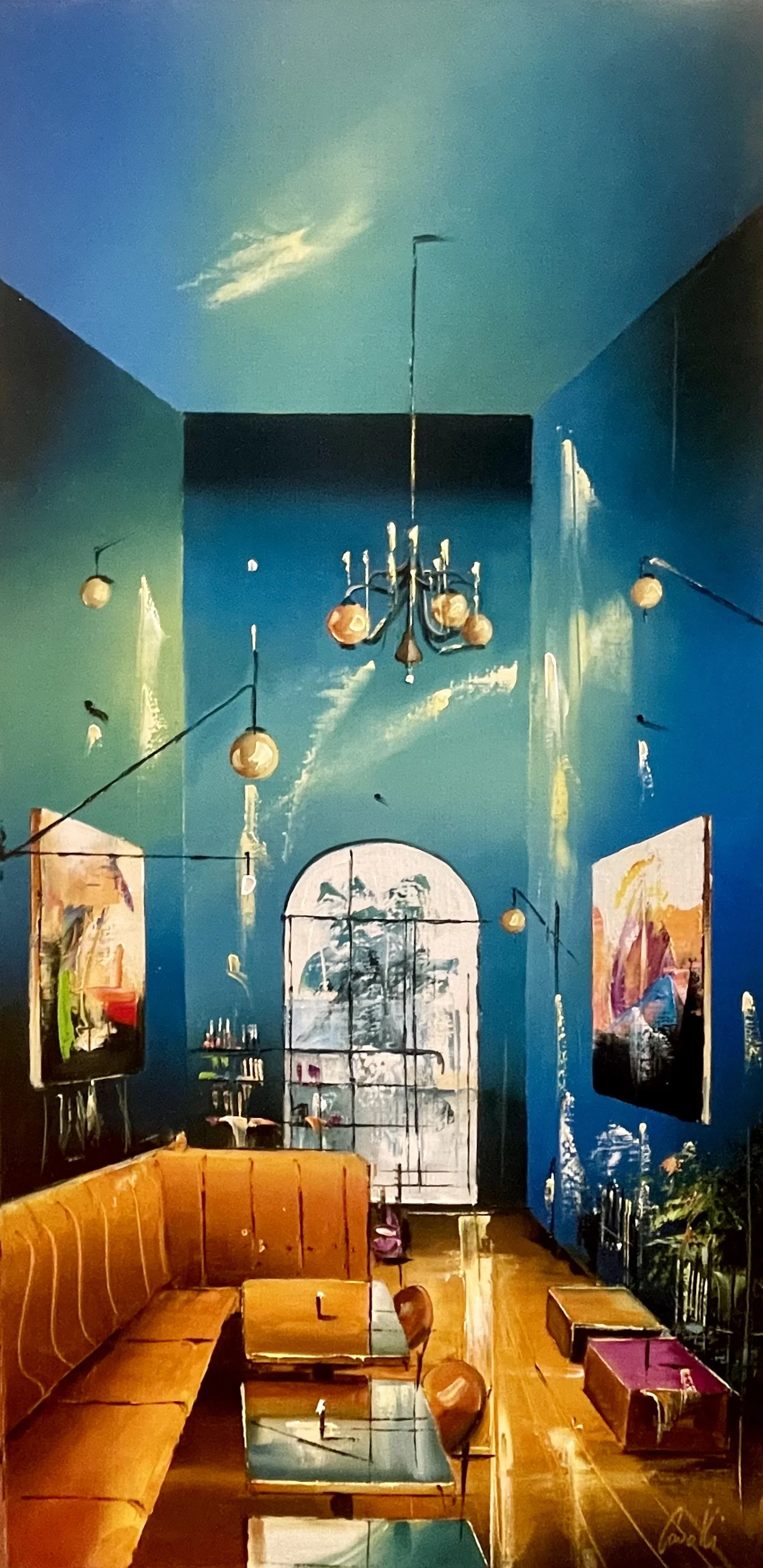 The modern café - 50x100