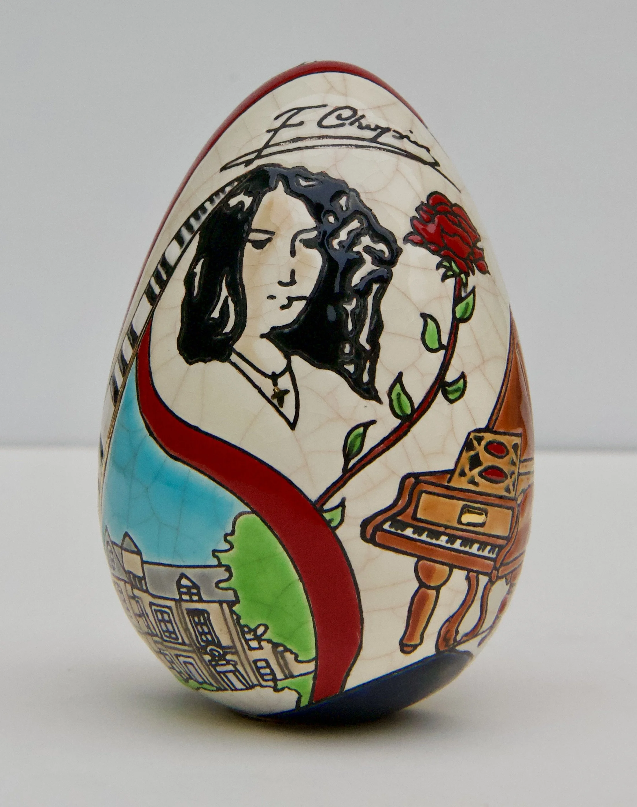 Oeuf "Hommage à Chopin" - Taille 2 - 40/500 - 1/2