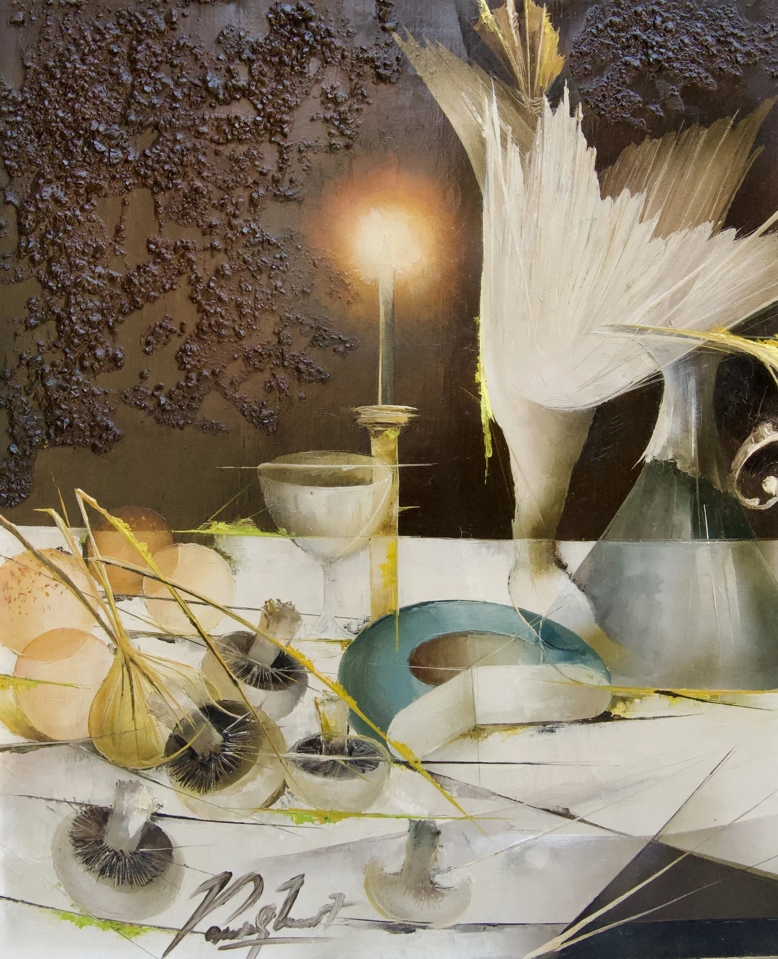 Nature morte au canard blanc - 8F