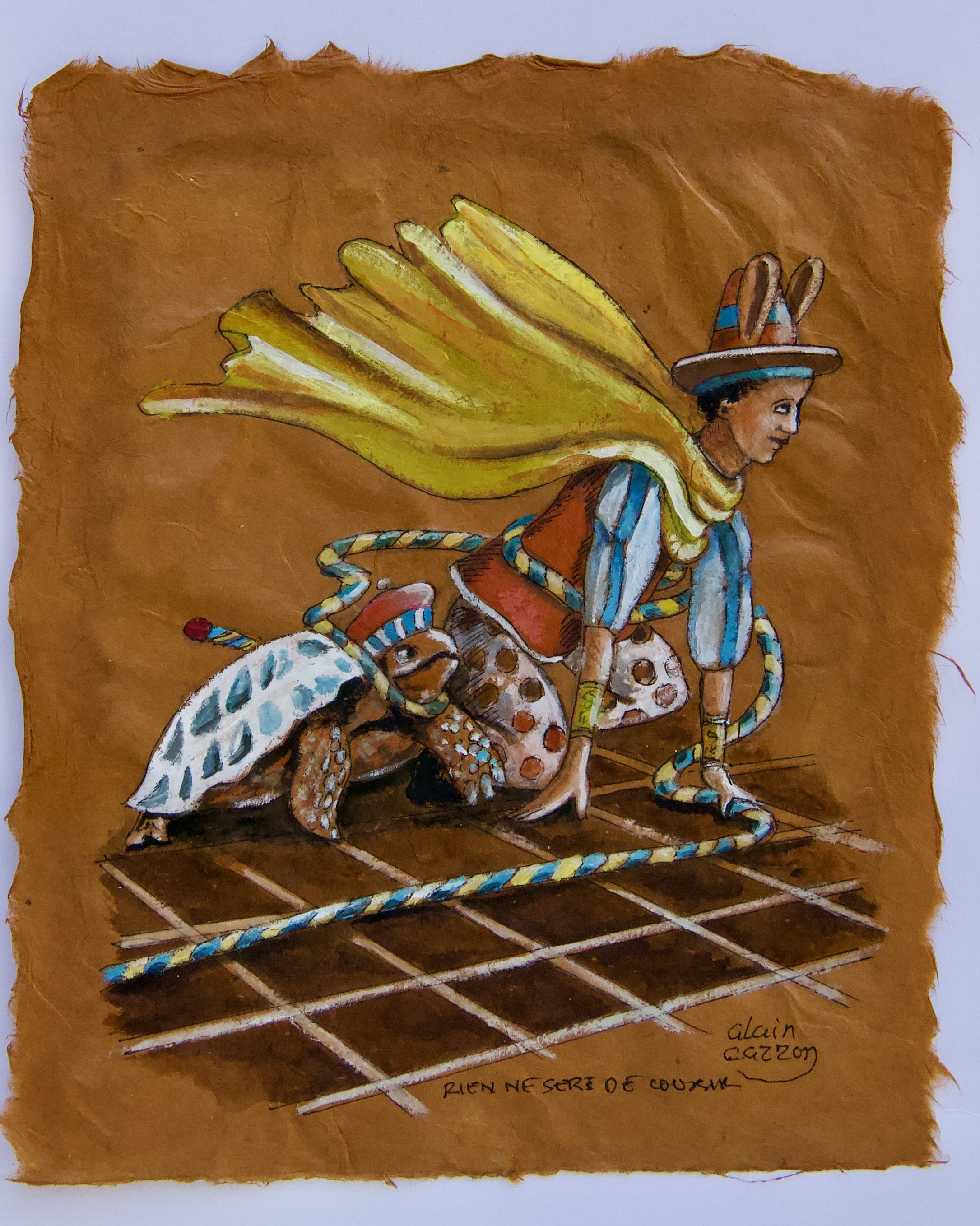 Rien ne sert de courir - Petit dessin