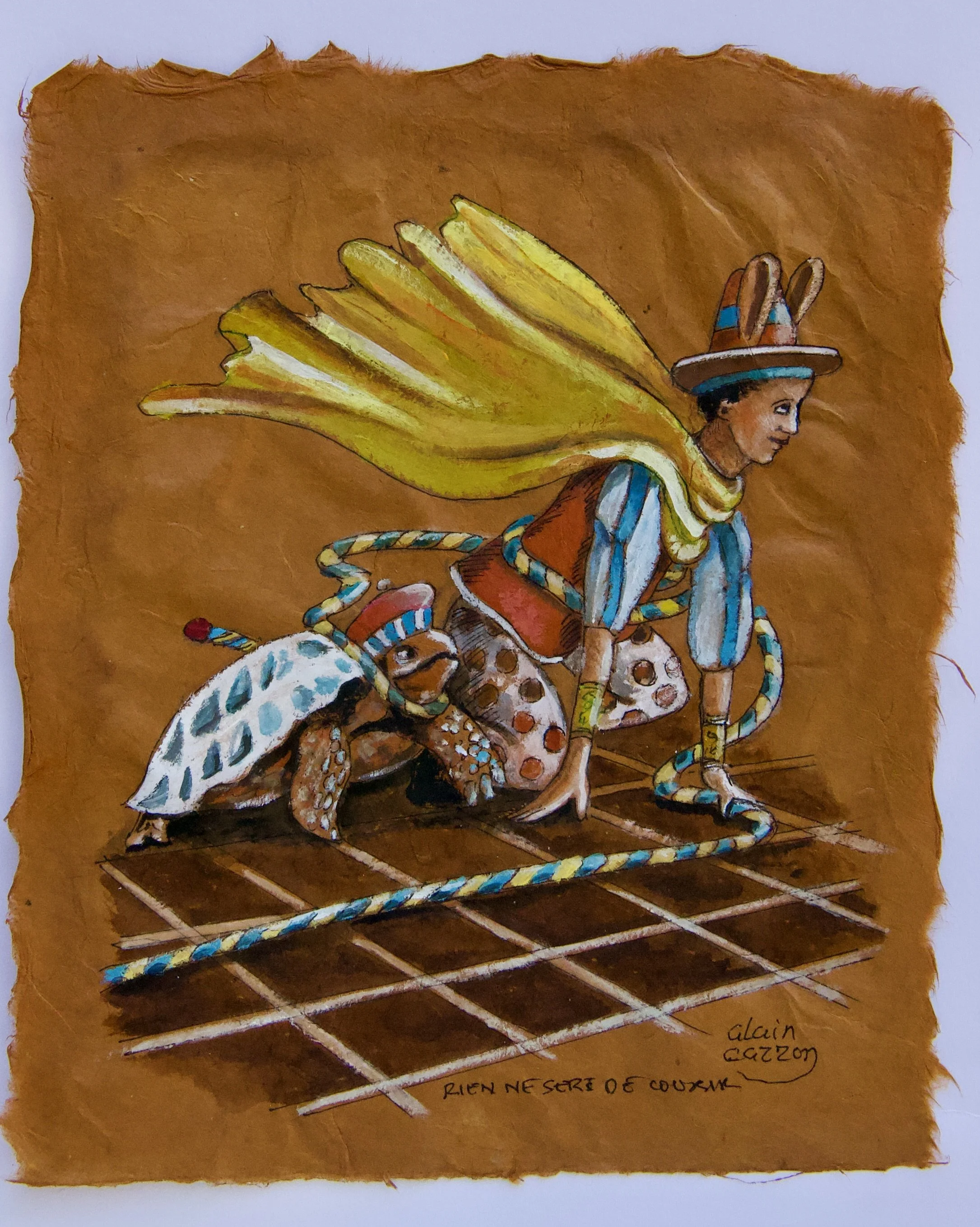Rien ne sert de courir - Petit dessin
