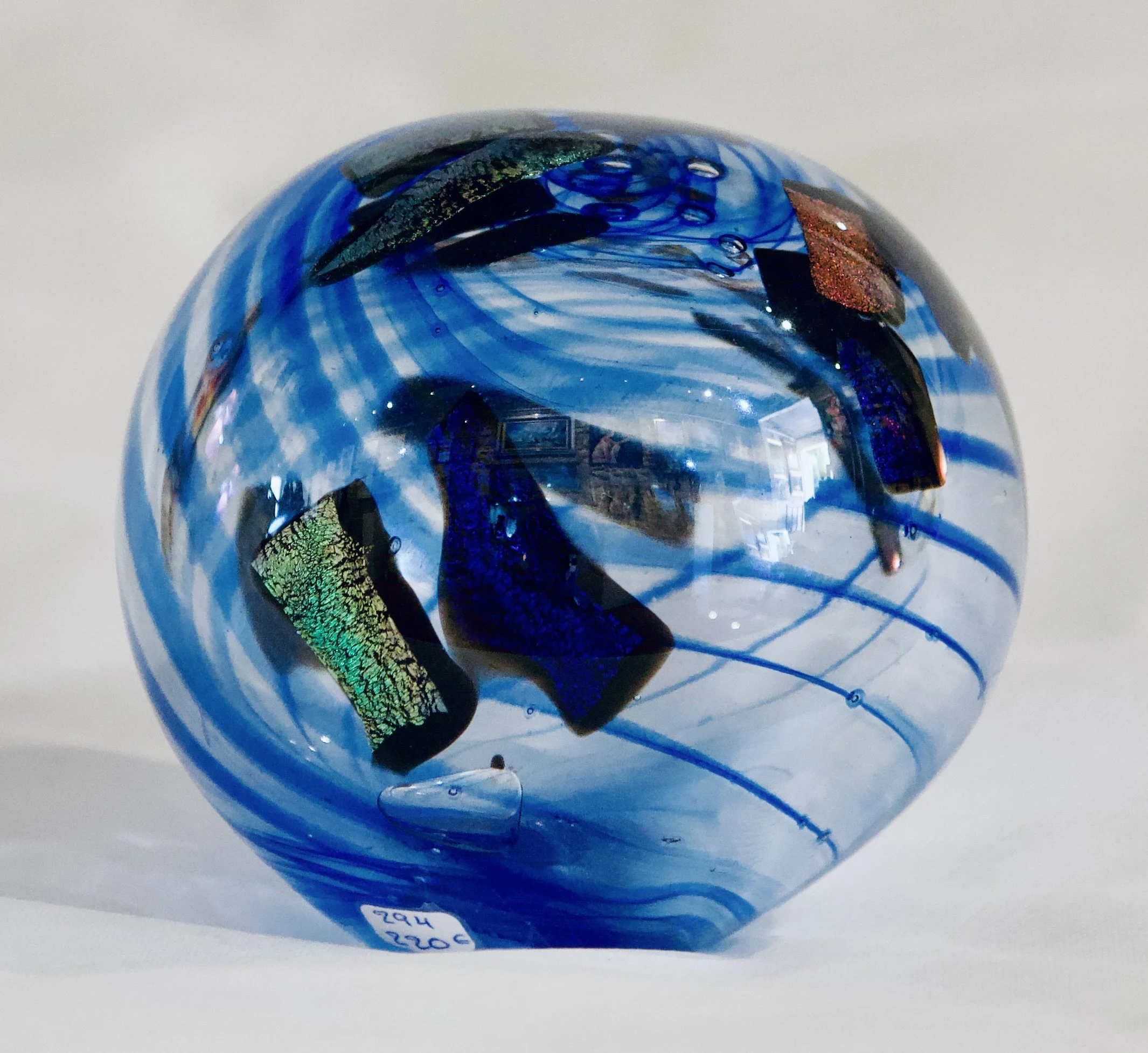 MNA69 - Sulfure vrillé bleu dichroïc