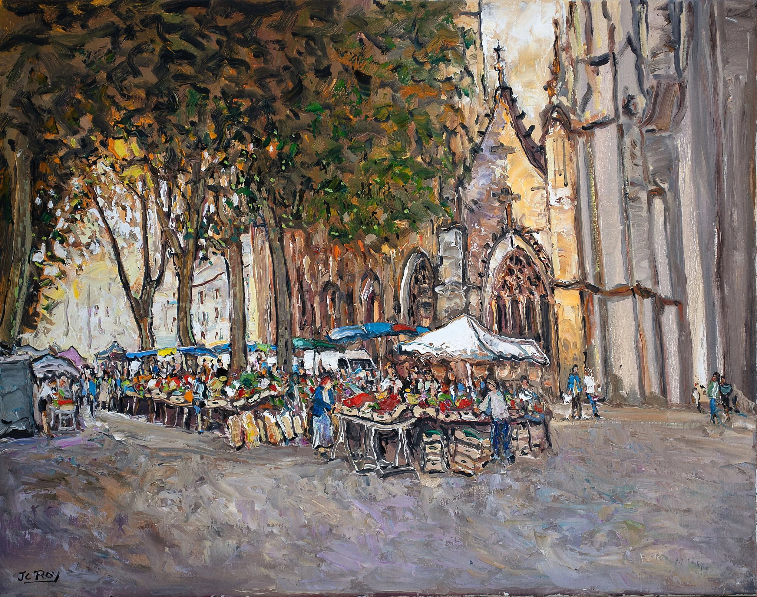 078 - Le Marché au Petit Matin, Saintes - 30F