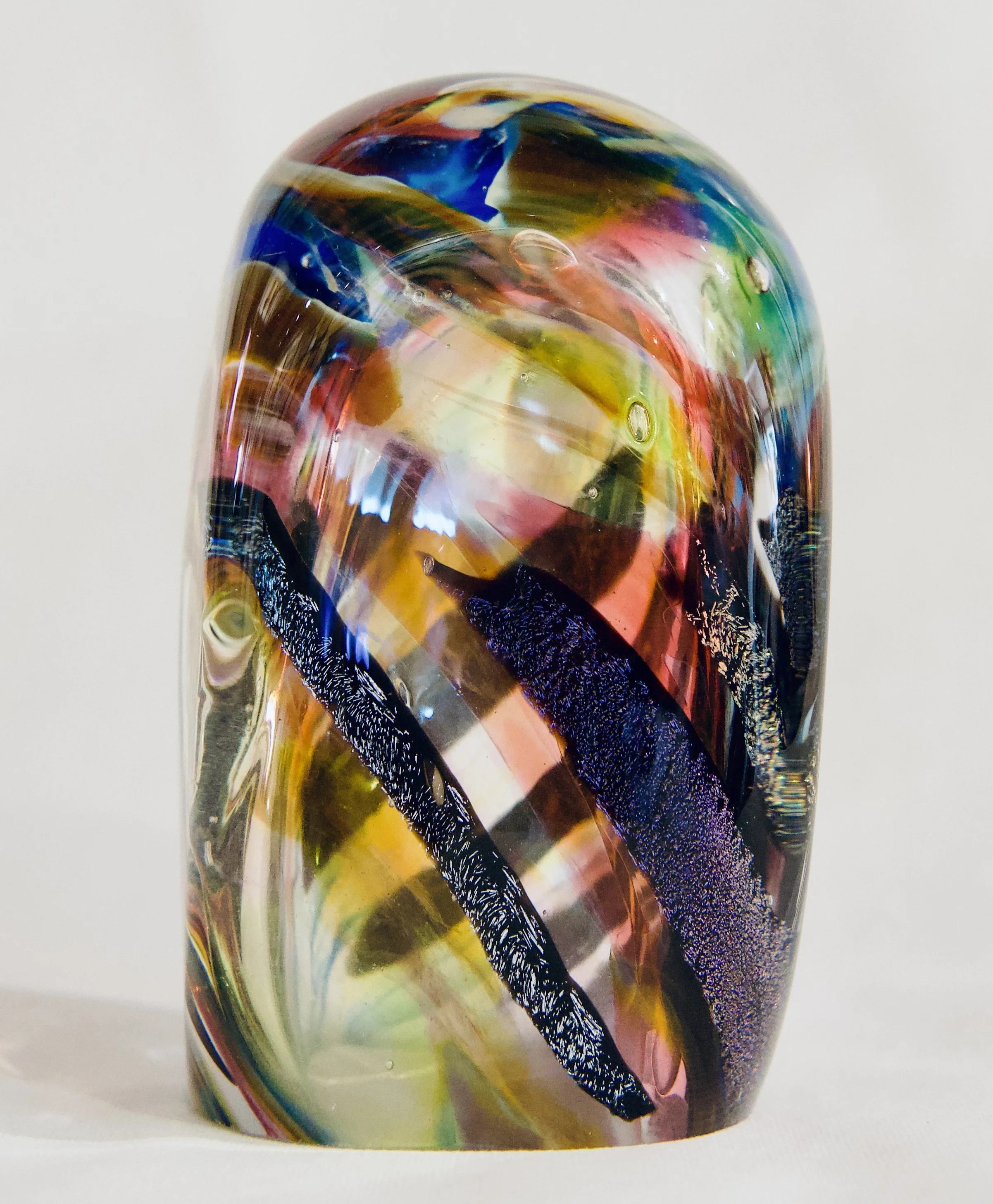 MNA52 - Sulfure dichroïque carré soufflé