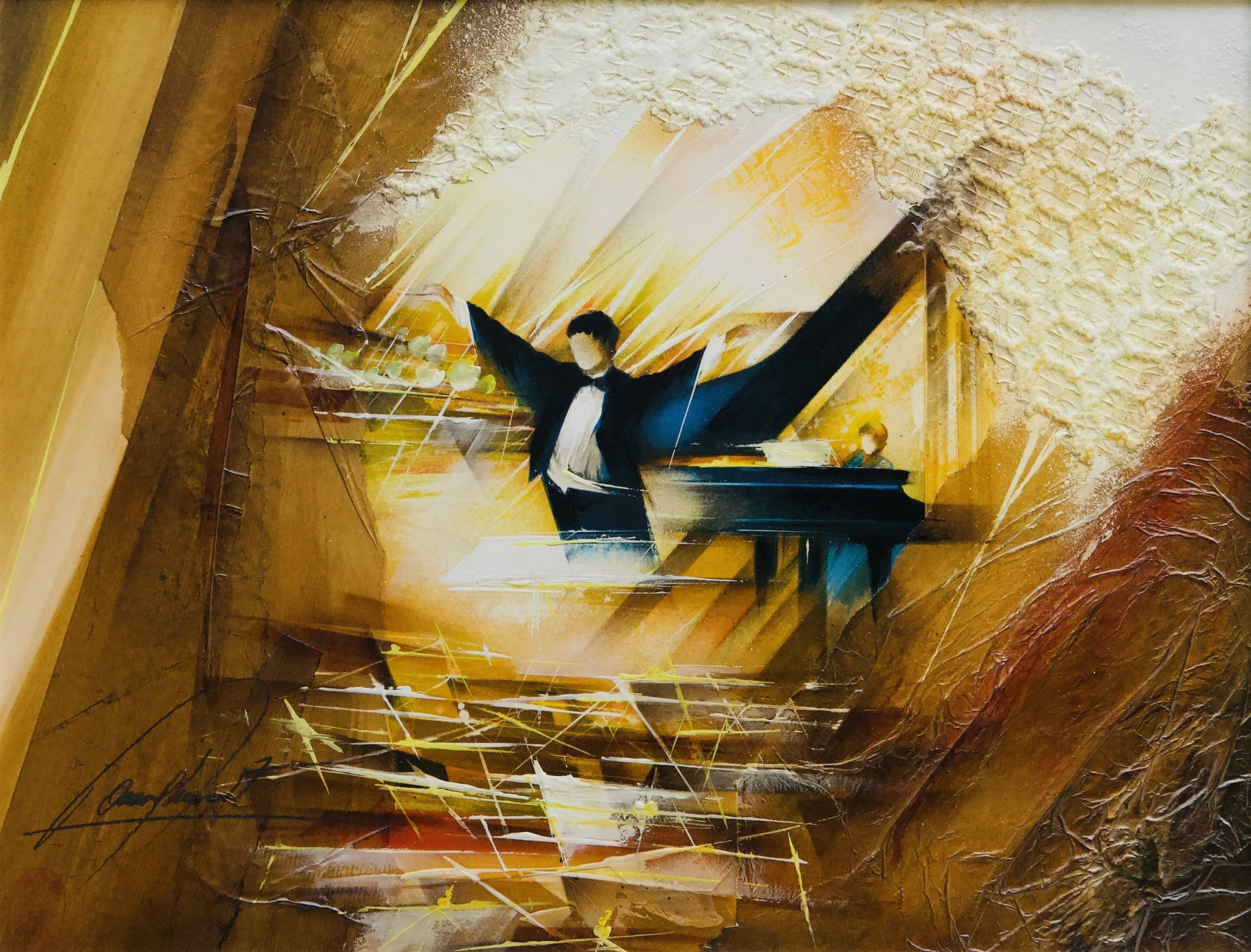 Le concertiste - 65x50