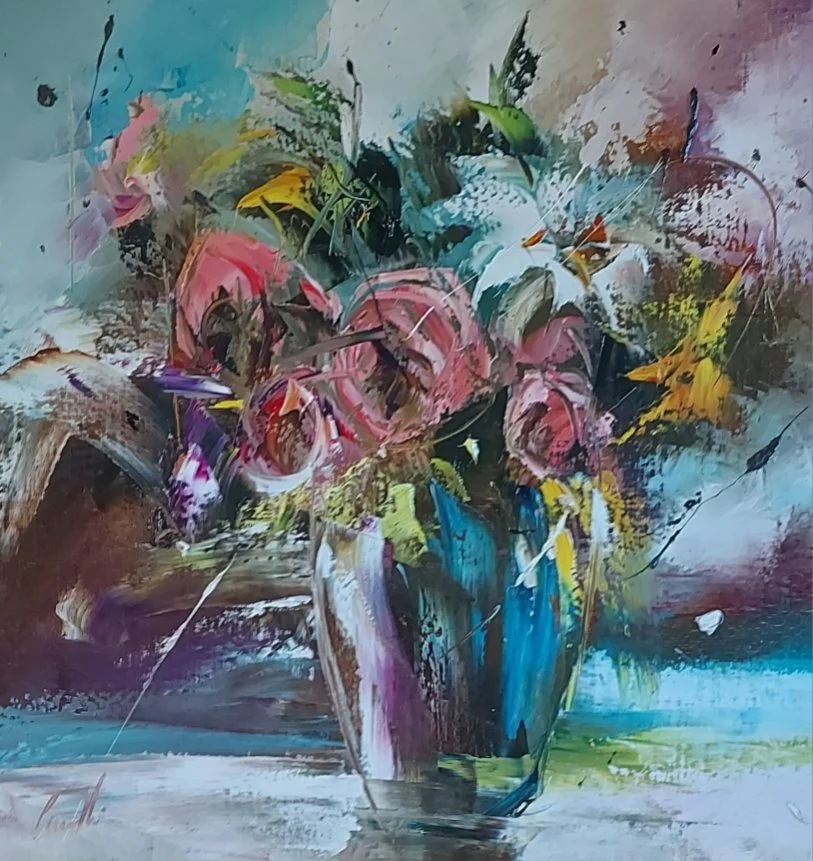 Le pot aux roses - 60x60