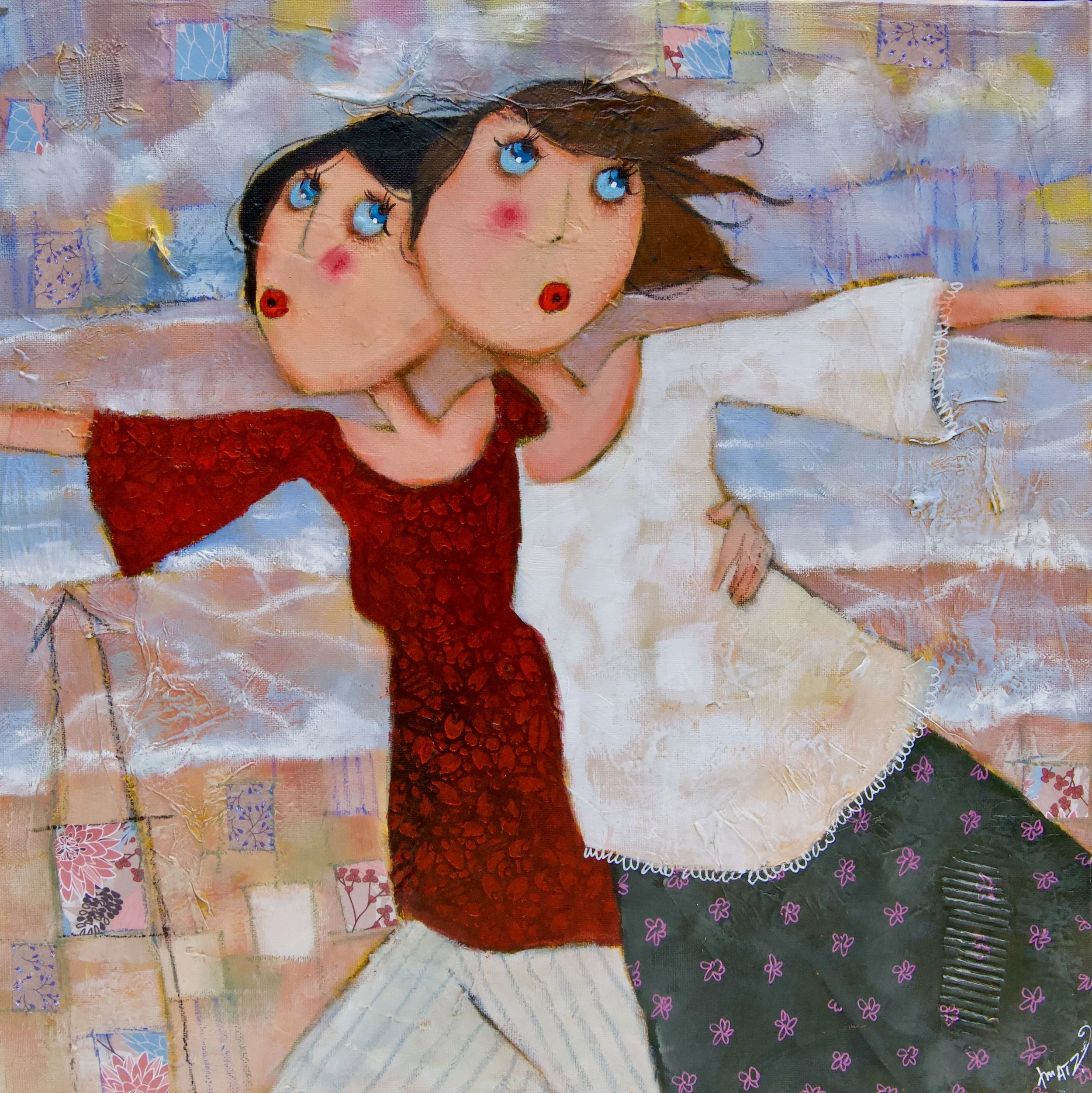 Au gré du vent - 40x40