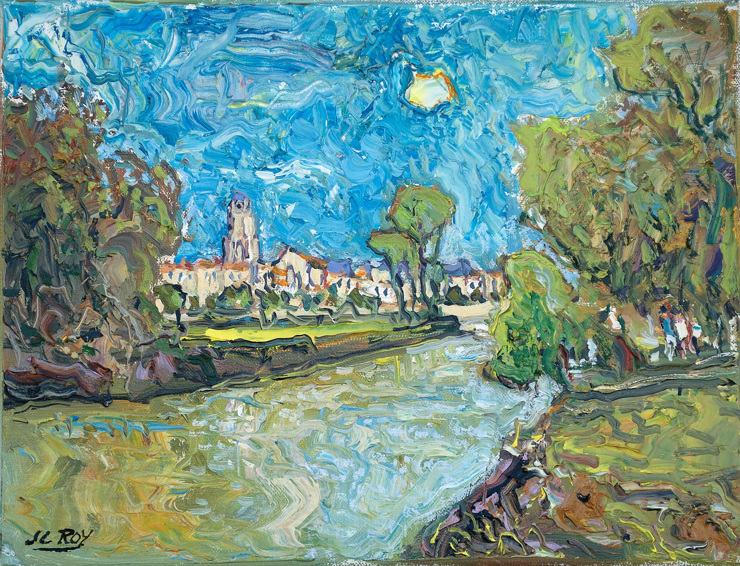 La Charente à Saintes - 5F