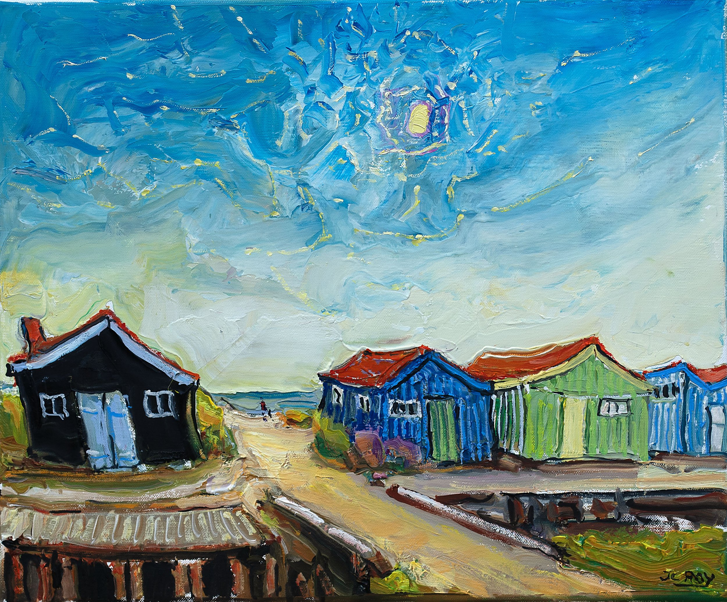 Cabanes de Pecheurs, Boyardville - 8F