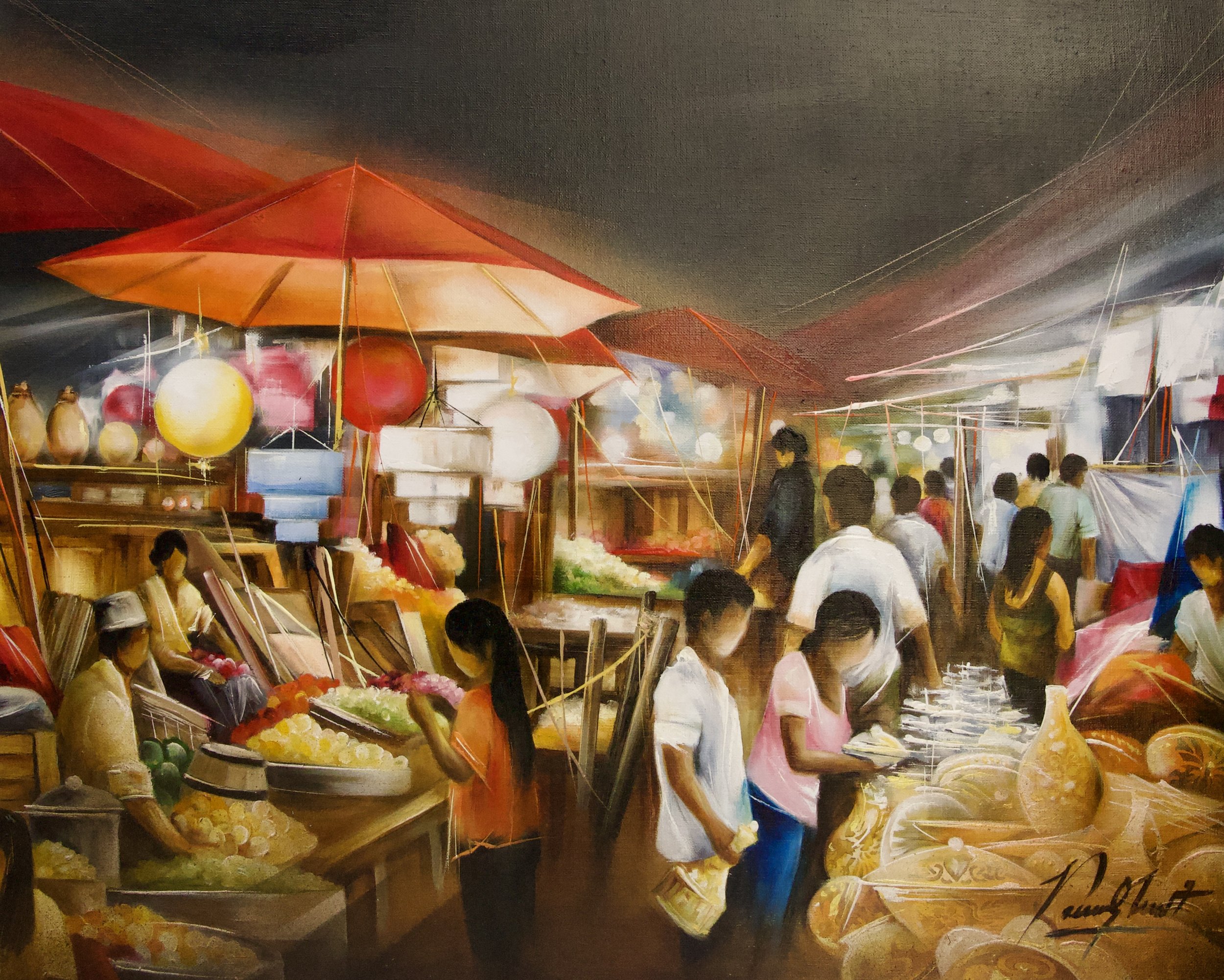 Night market - 20F