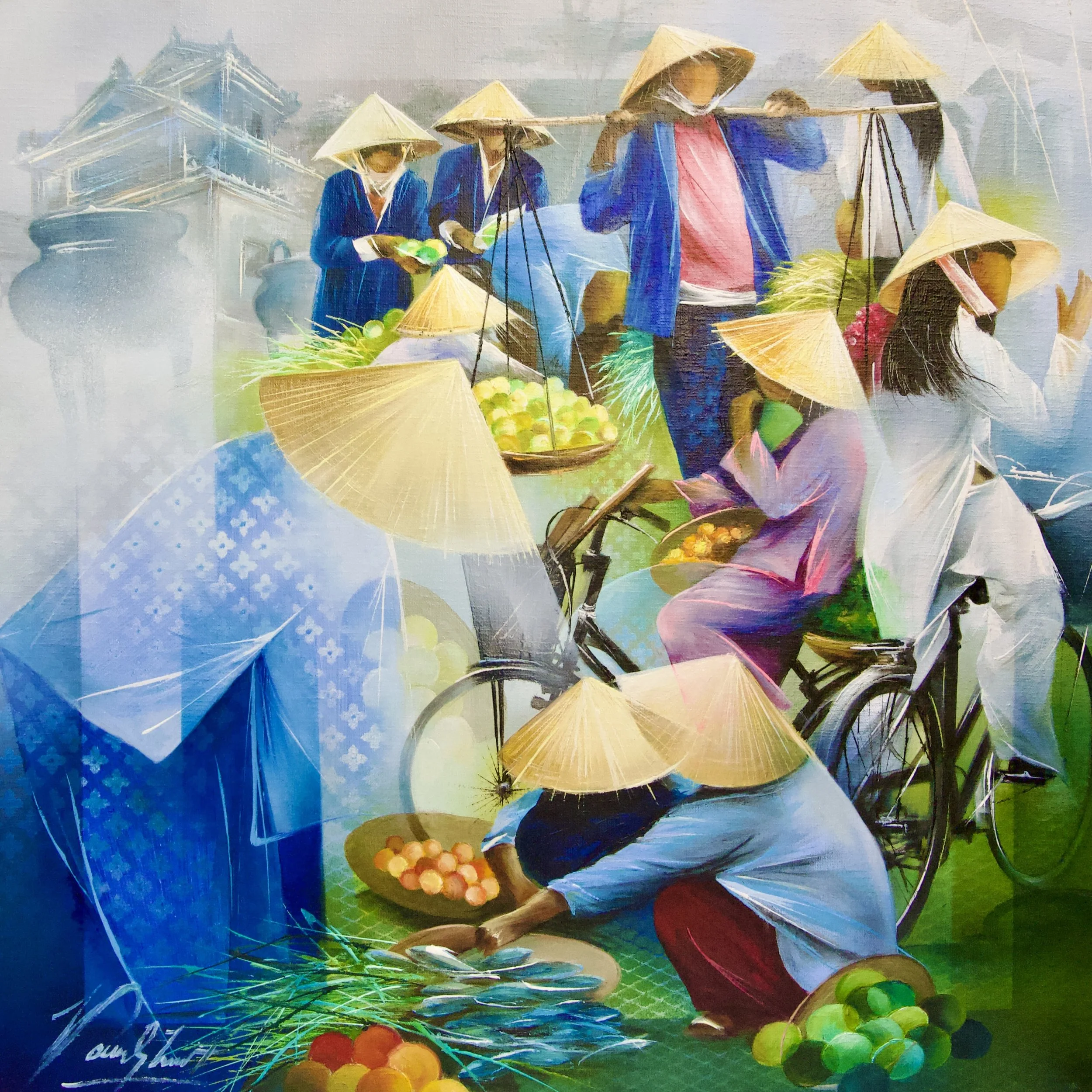 Bao Loc market - 60x60