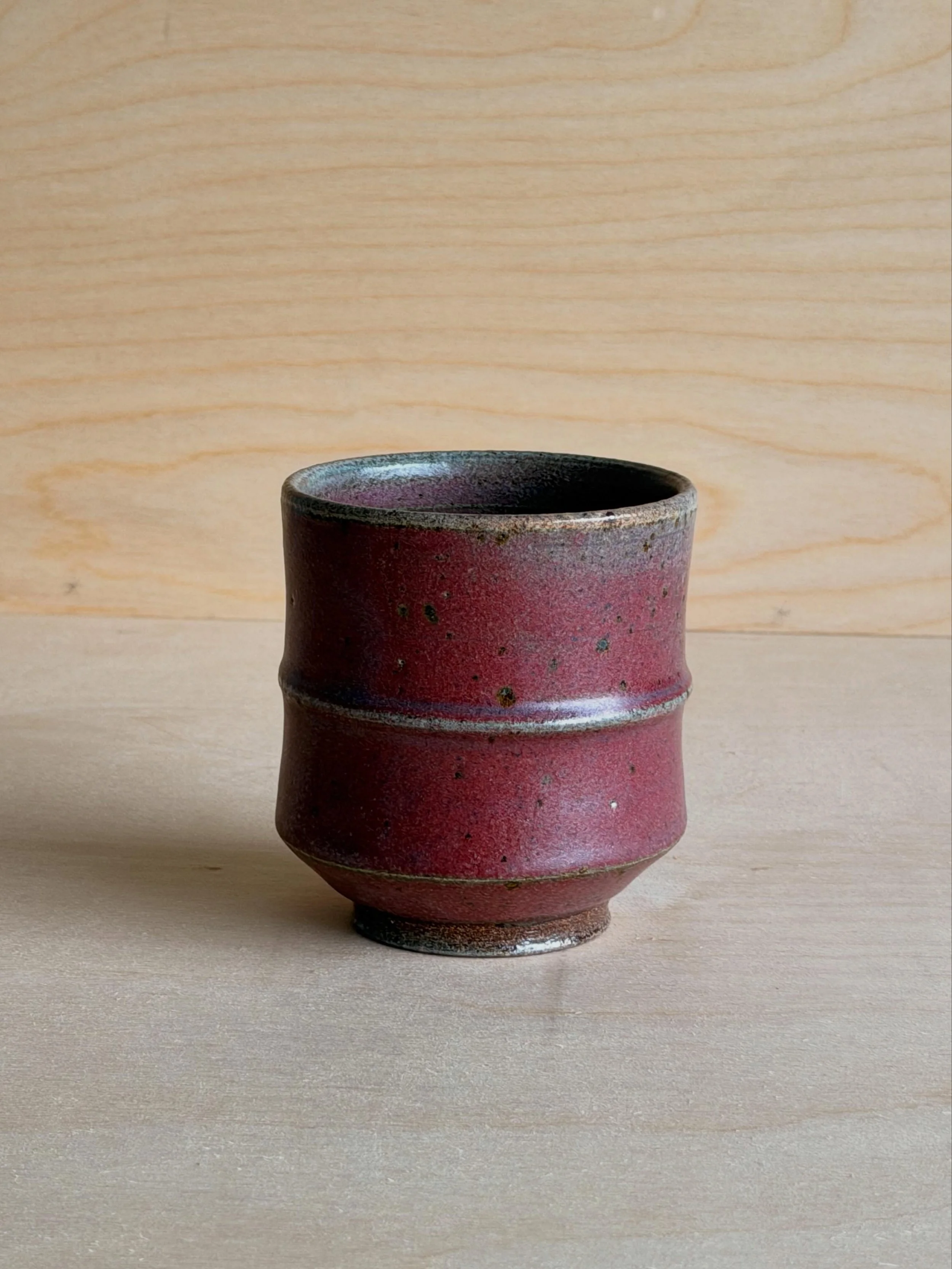 Little tea cup for ya today! I&rsquo;ve been digging the style and idea behind Japanese tea cups, yunomi. Don&rsquo;t get me wrong, I love a good handled mug, it&rsquo;s what I reach for most of the time, but there&rsquo;s something to the idea that 