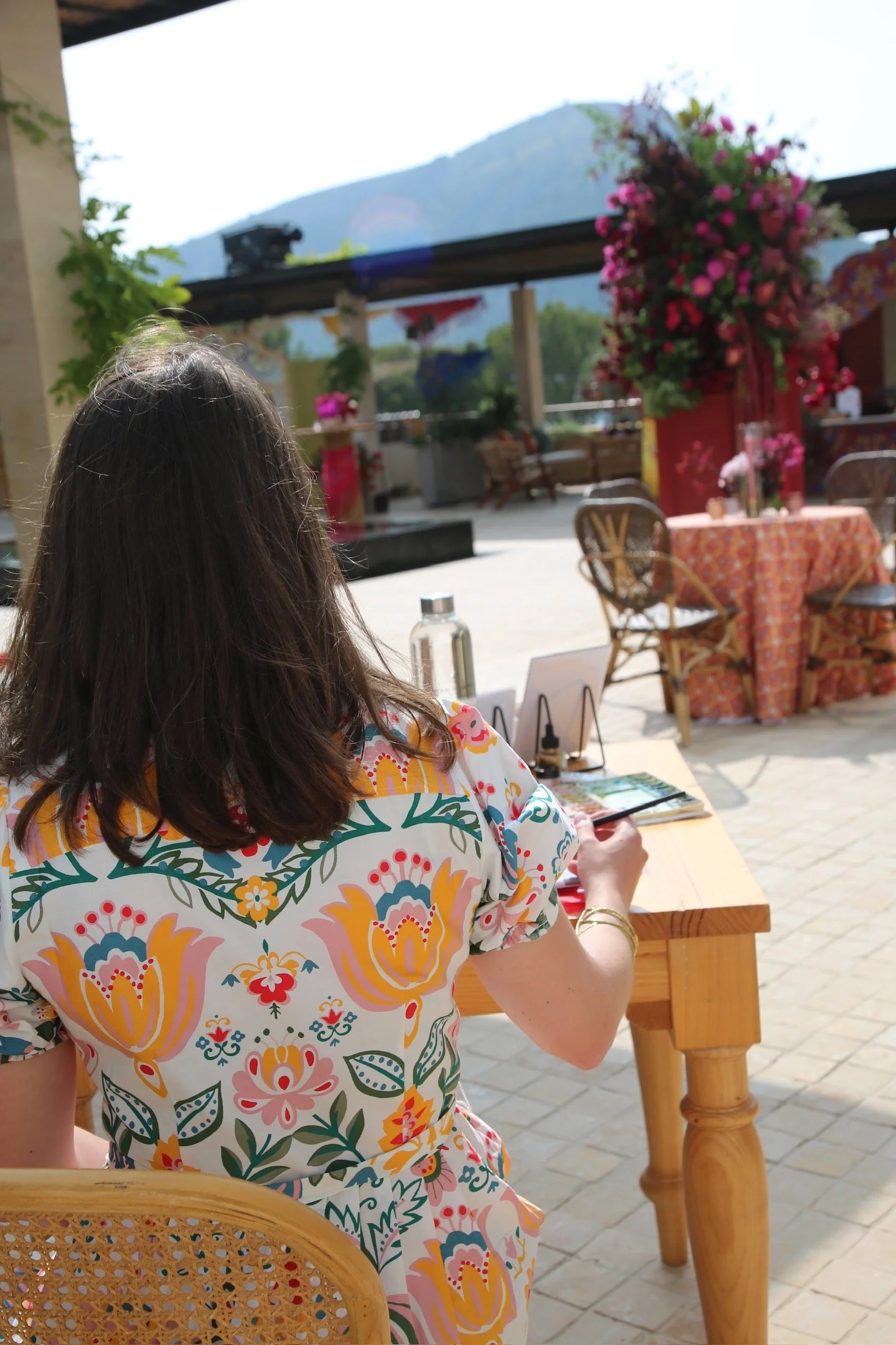 Live Guest Illustrations at Four Seasons Formentor, Mallorca | Sam &amp; Taylor’s Destination Wedding