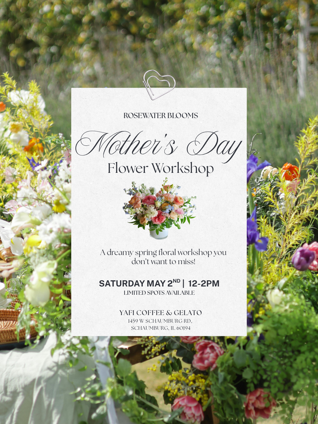 Mother's Day Floral Workshop
