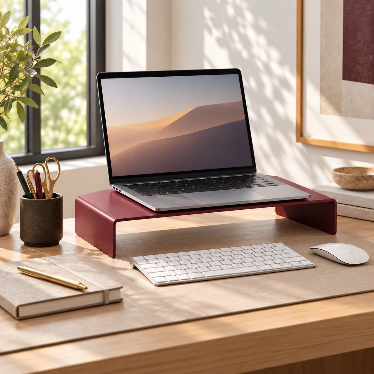 Stalak za laptop i monitor od aluminija