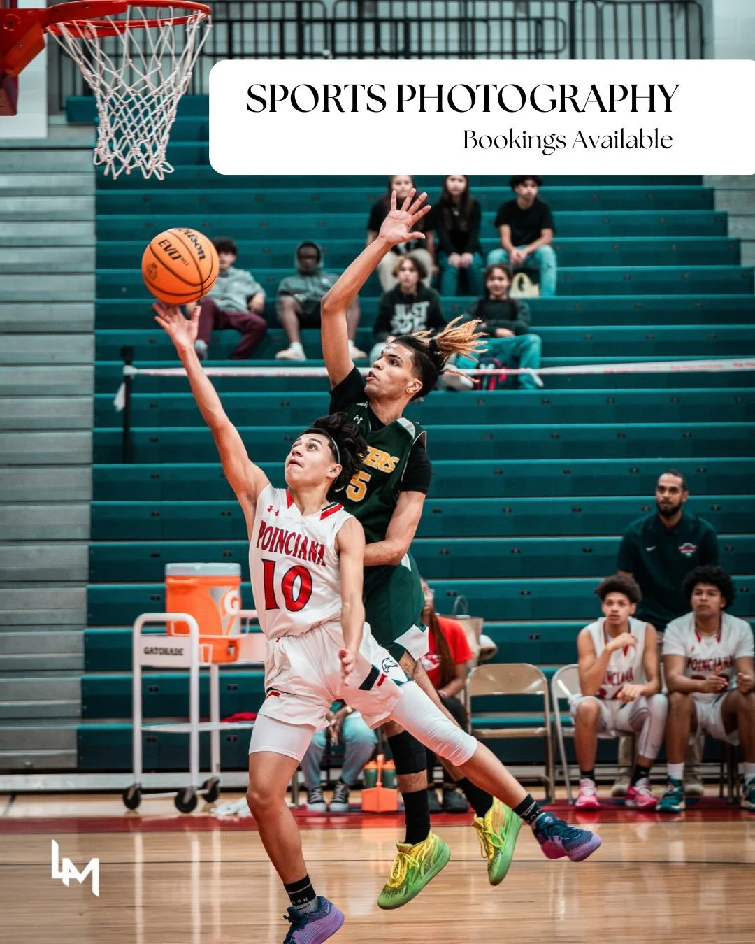 Sports Photography 📸

It&rsquo;s Game Day. Capture the emotions, sweat and love for the game when you leave it all in the court. Get a different perspective from the sidelines and inmerse in the game with these images.

Bookings available 📆
Message